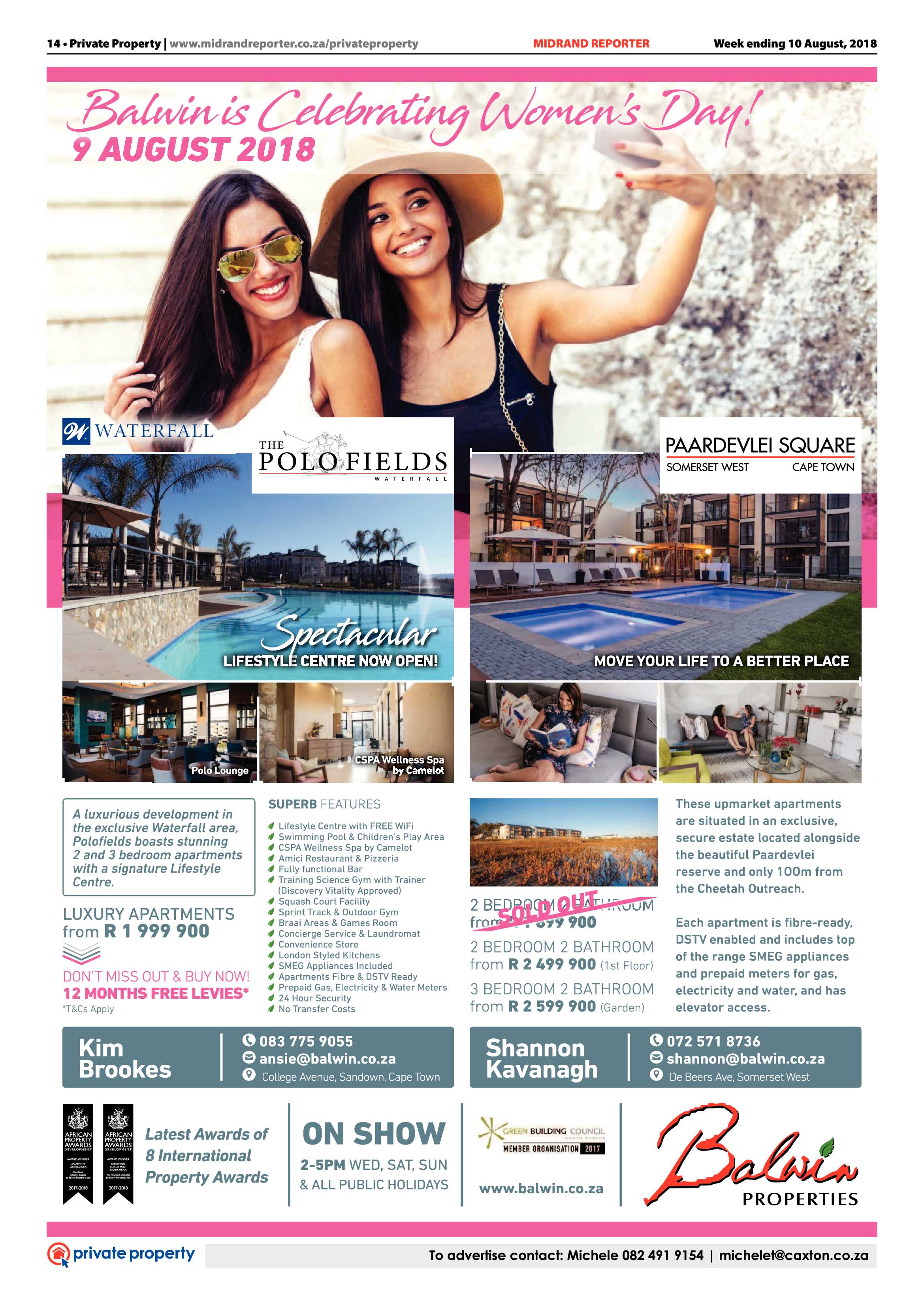 Midrand Reporter 10 August 2018 page 14