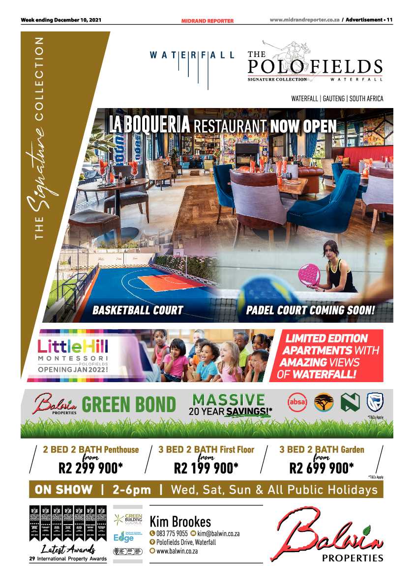 Midrand Reporter 10 December 2021 page 13