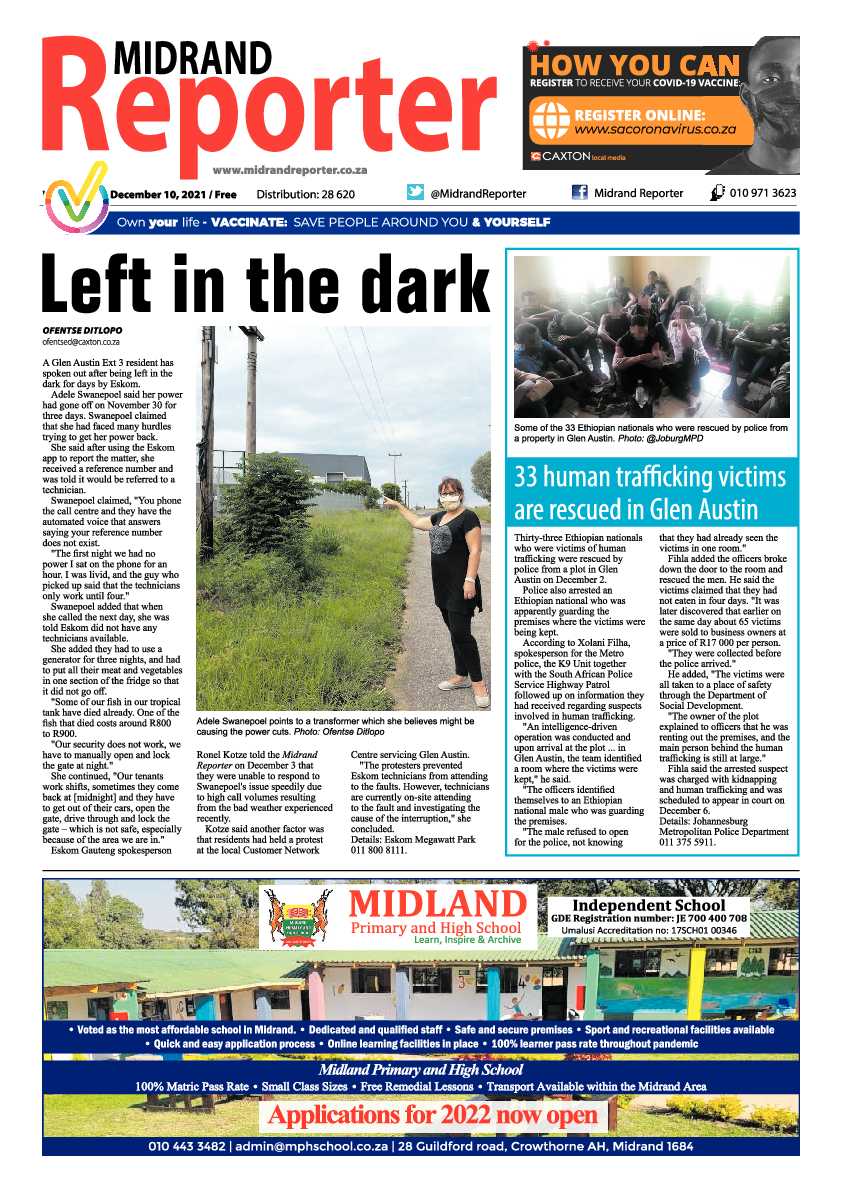 Midrand Reporter 10 December 2021 page 3
