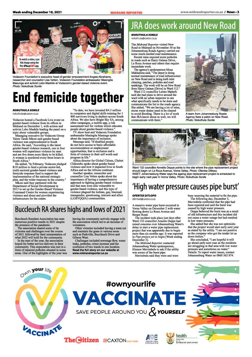 Midrand Reporter 10 December 2021 page 5
