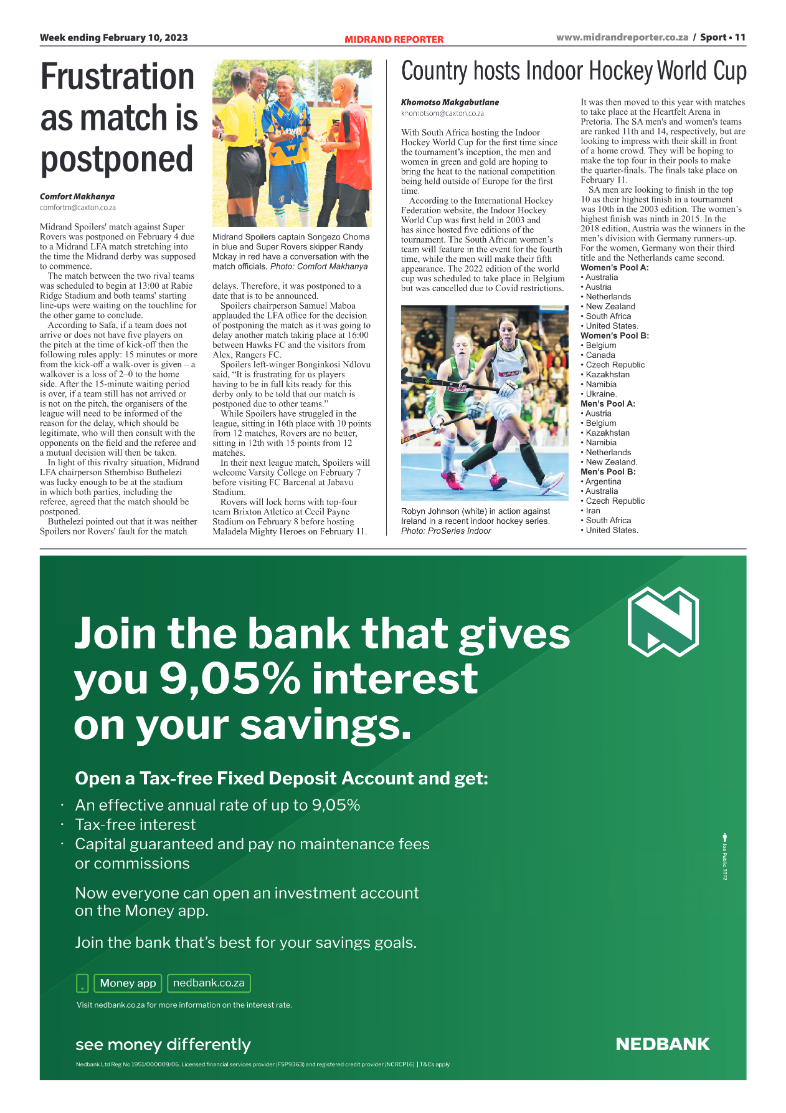 Midrand Reporter 10 Feb 2023 page 11