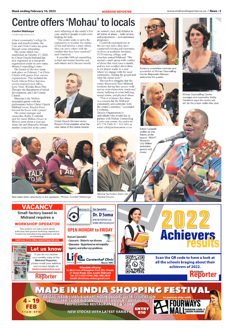 Midrand Reporter 10 Feb 2023 page 3