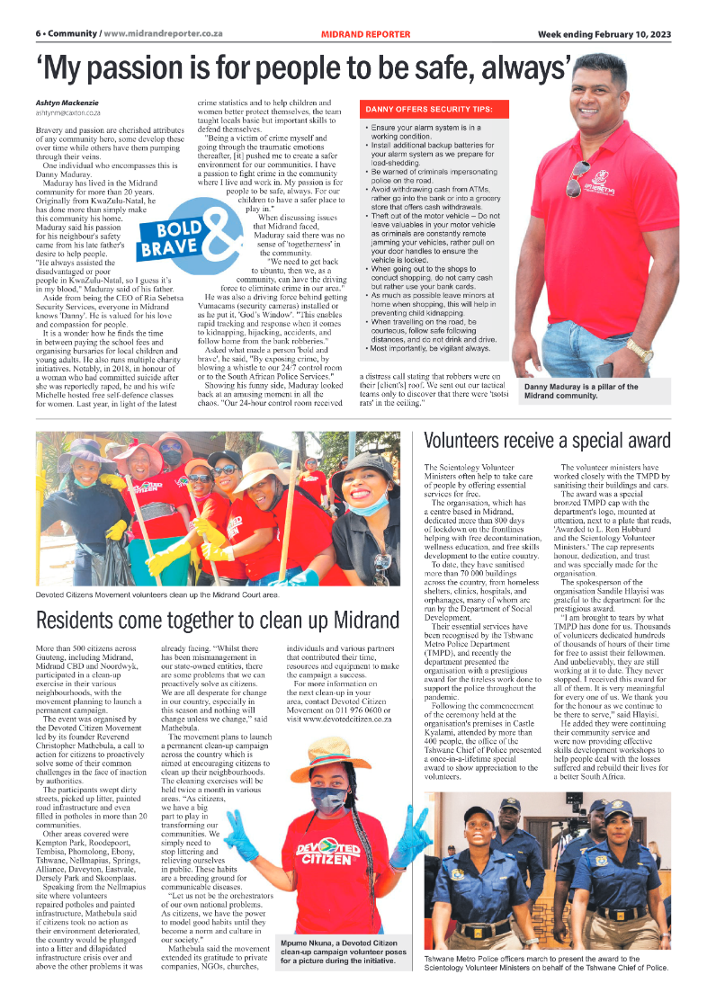 Midrand Reporter 10 Feb 2023 page 6