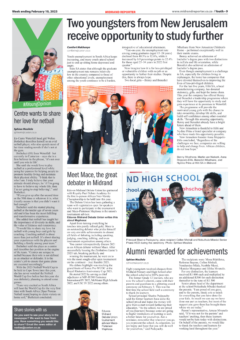 Midrand Reporter 10 Feb 2023 page 9