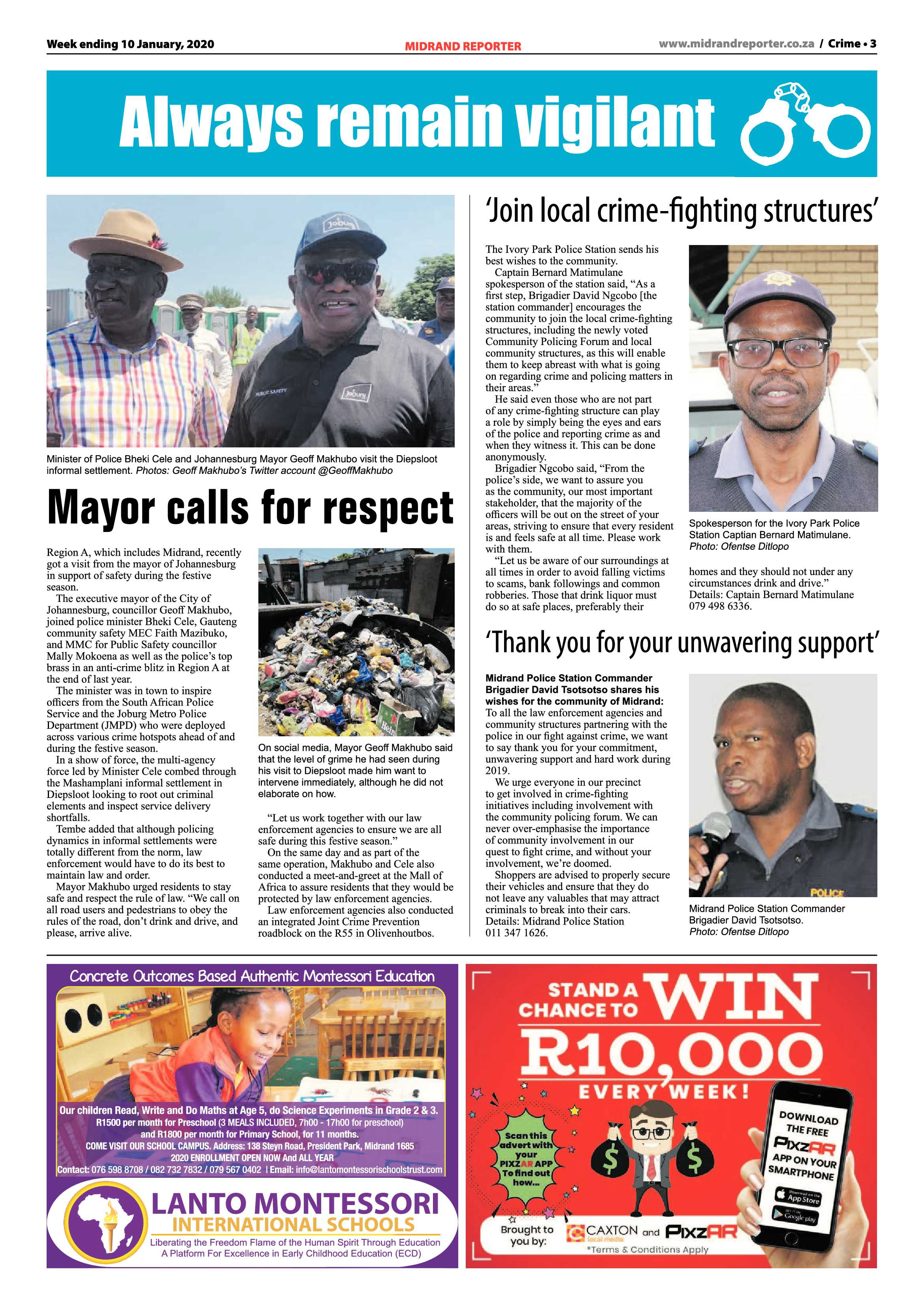 Midrand Reporter 10 January 2020 page 3