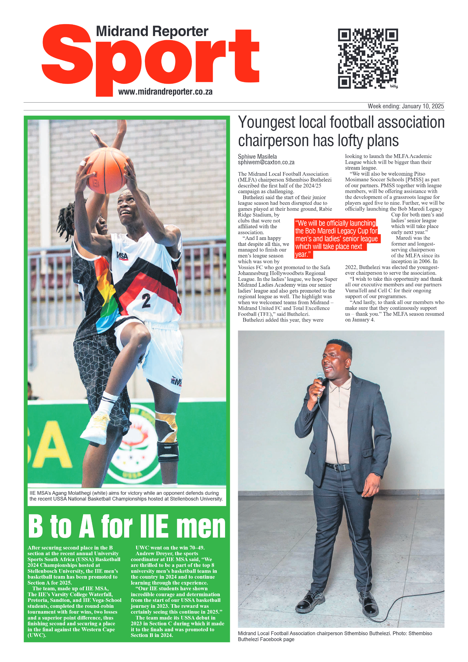 Midrand Reporter 10 January 2025 page 8