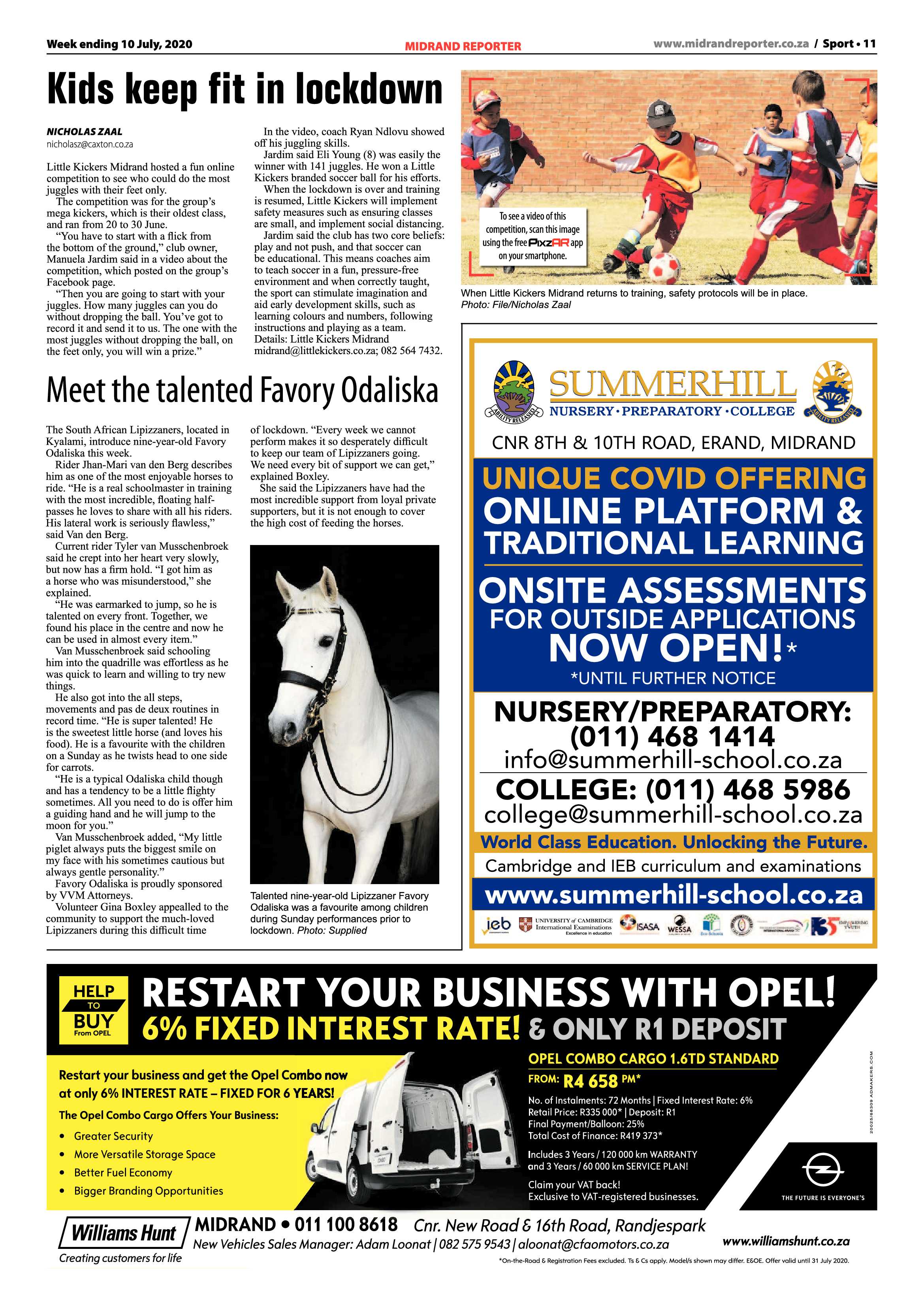 Midrand Reporter 10 July 2020 page 11