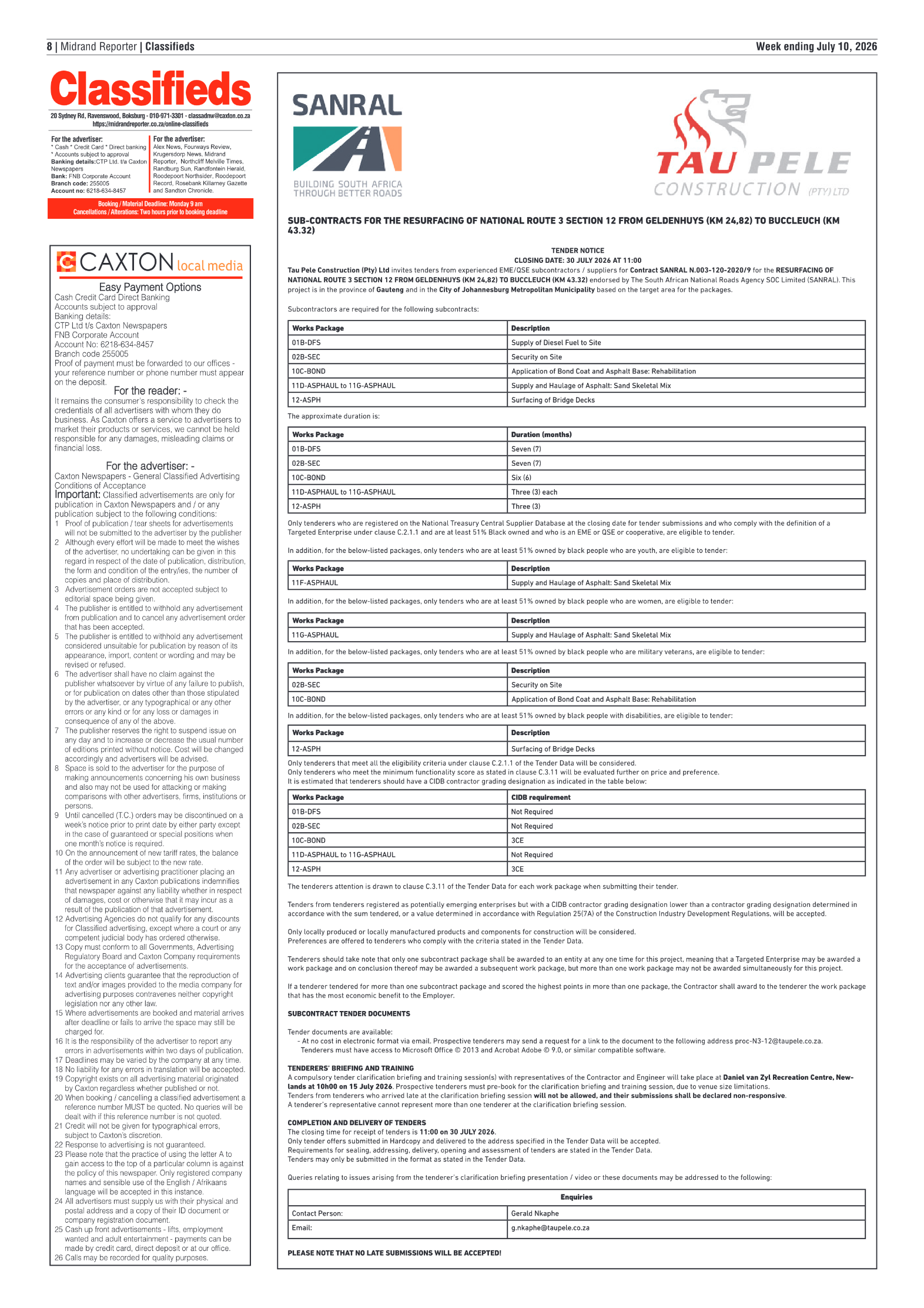 Midrand Reporter 10 July 2026 page 10
