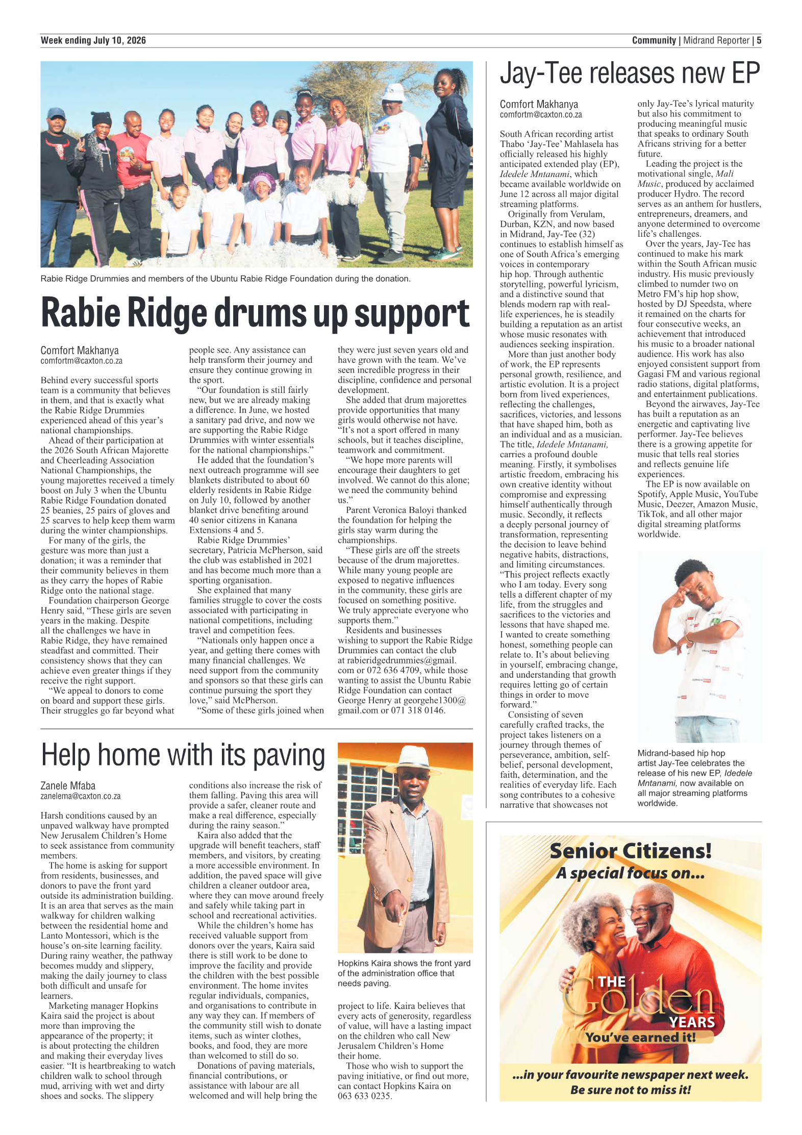 Midrand Reporter 10 July 2026 page 7