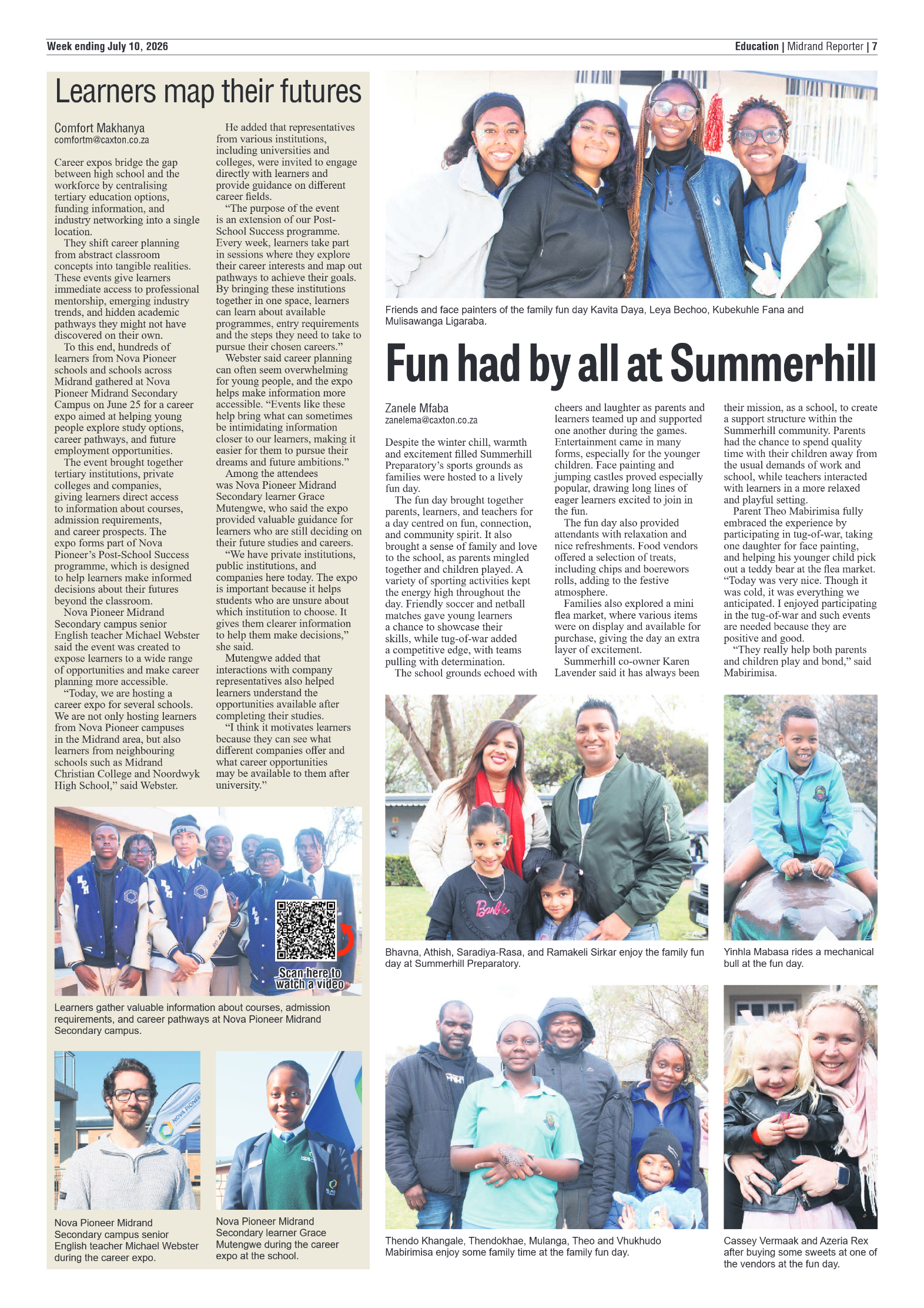 Midrand Reporter 10 July 2026 page 9