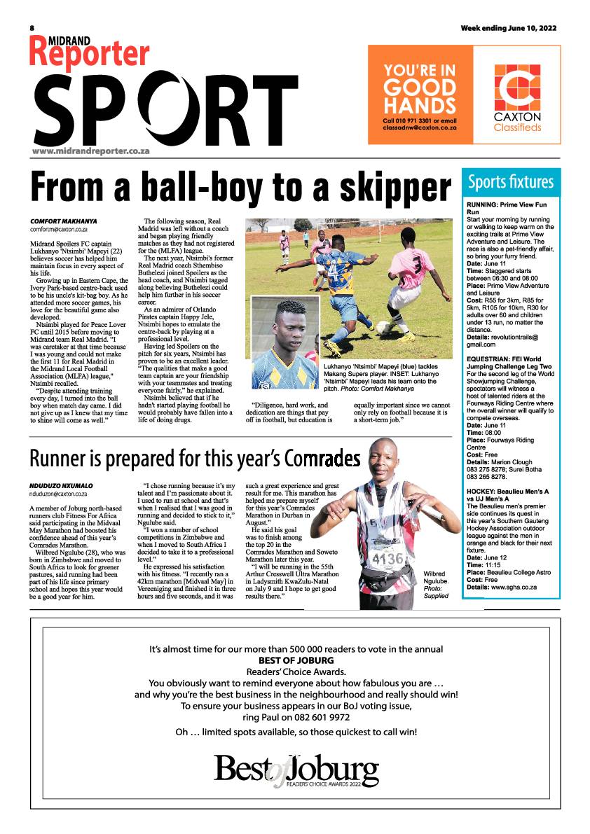Midrand Reporter 10 June 2022 page 8