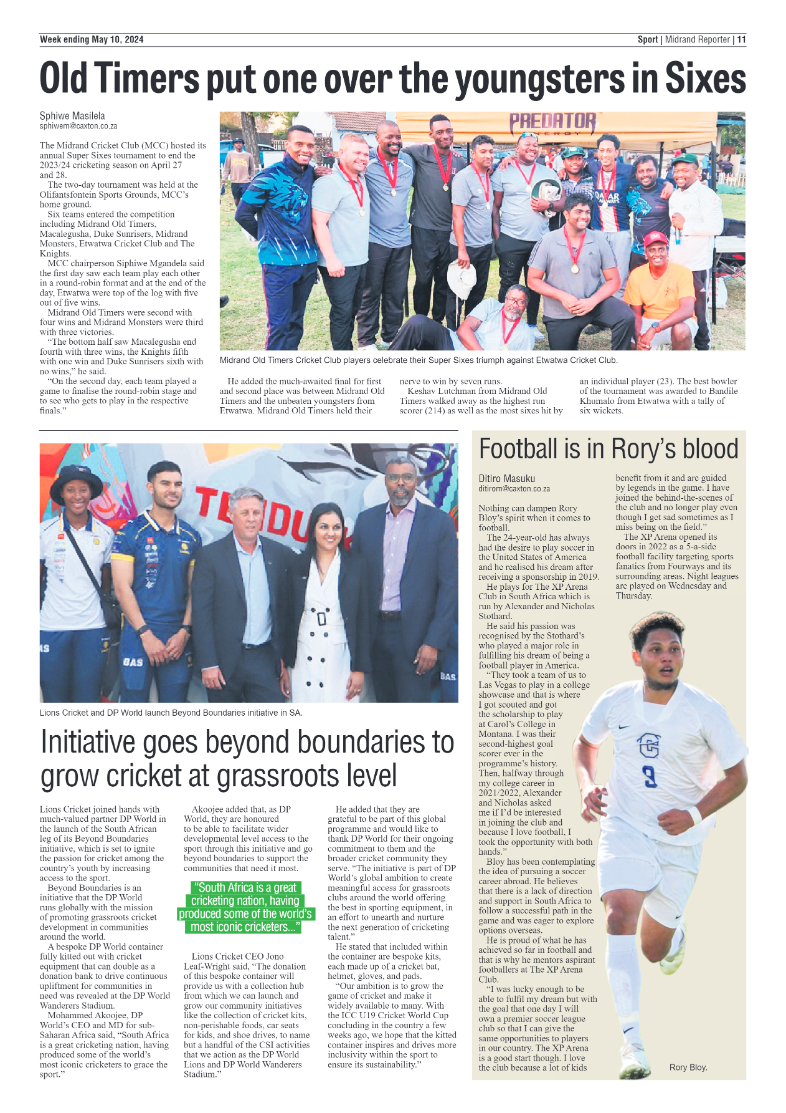 Midrand Reporter 10 May 2024 page 11