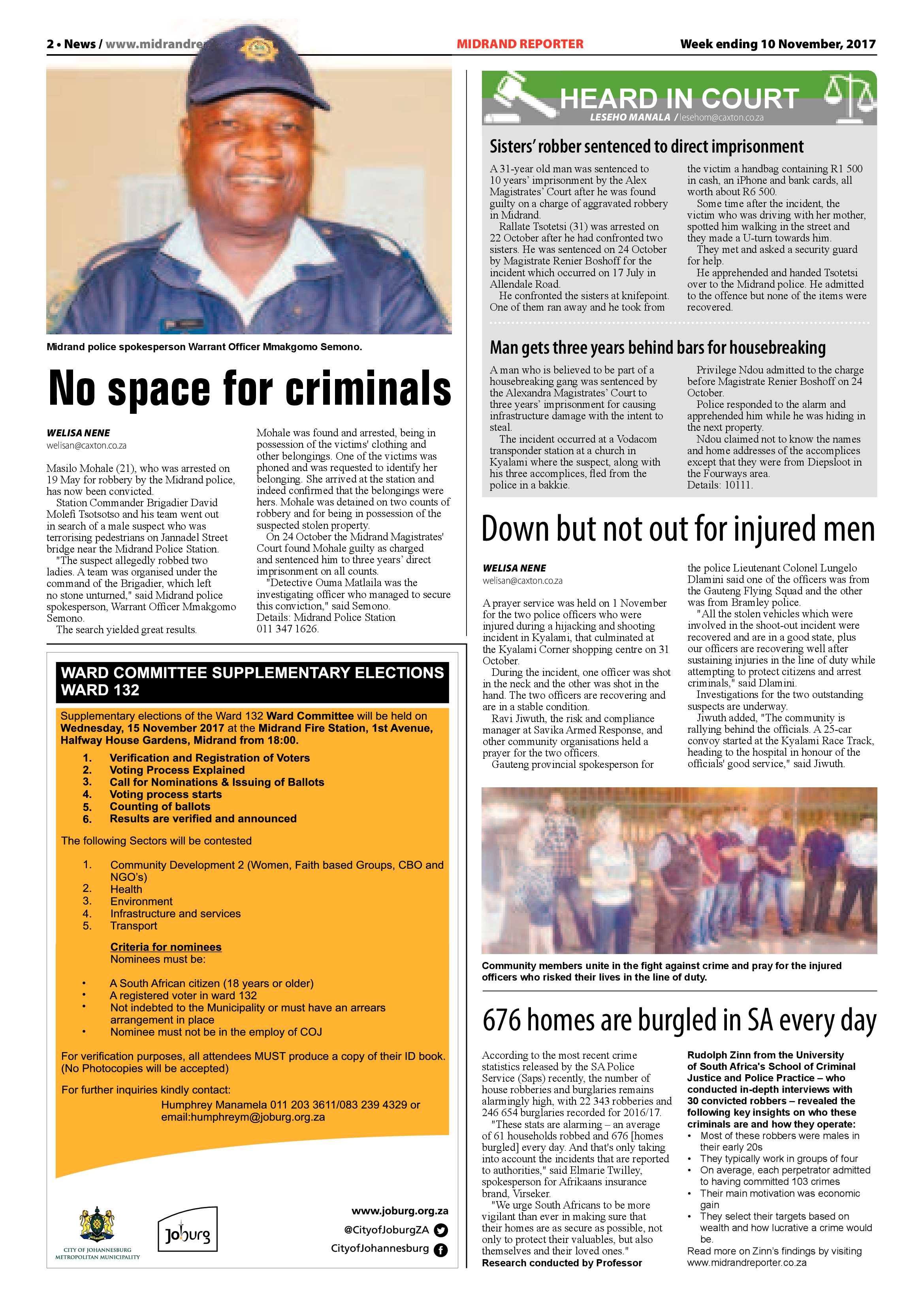 Midrand Reporter 10 November 2017 page 2