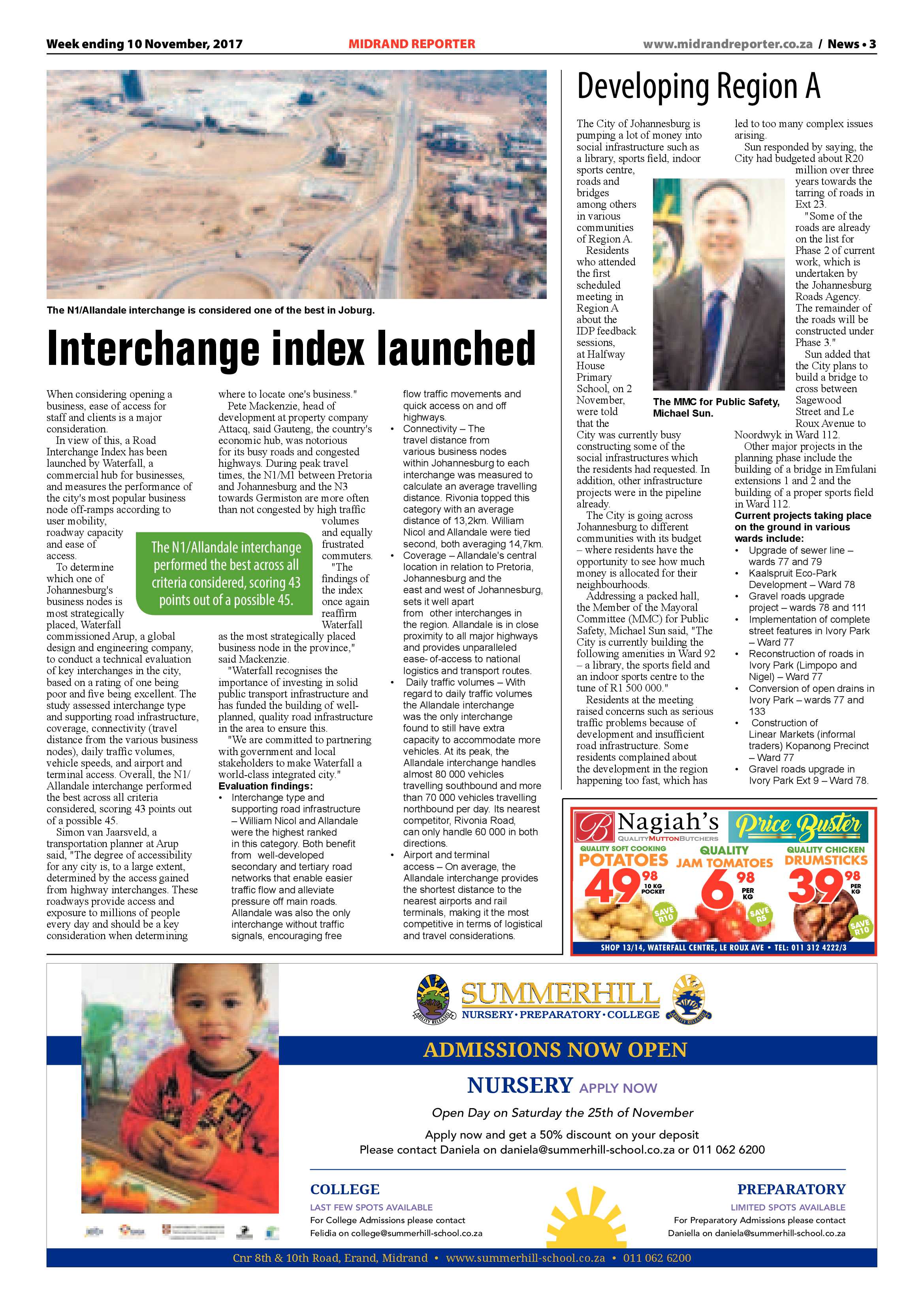 Midrand Reporter 10 November 2017 page 3