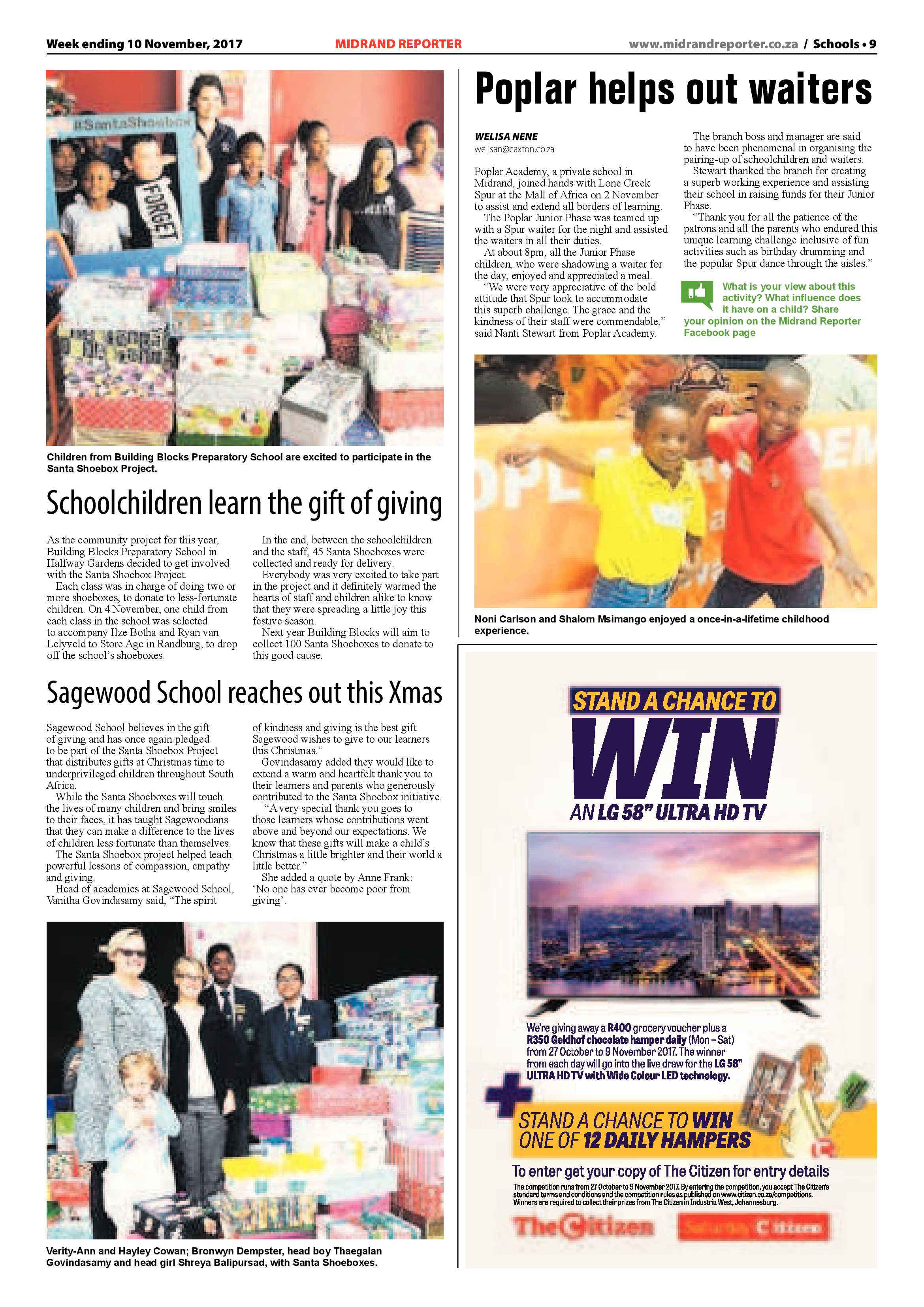 Midrand Reporter 10 November 2017 page 9