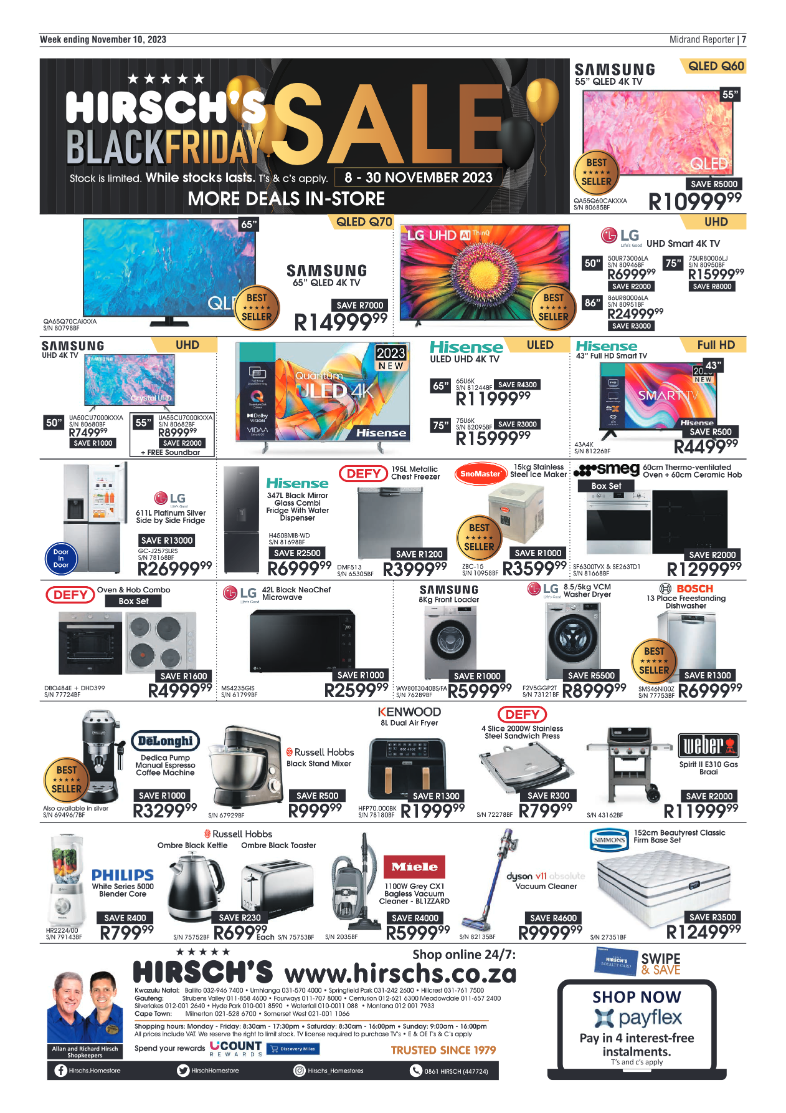 Midrand Reporter 10 November 2023 page 7