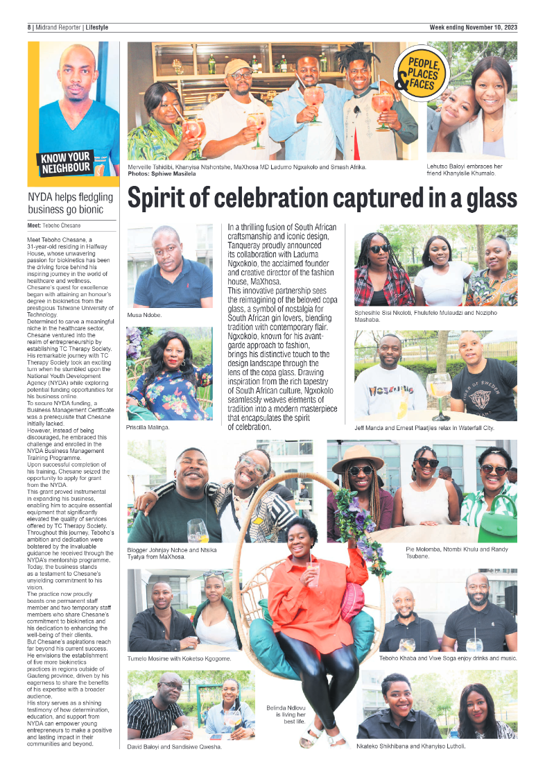 Midrand Reporter 10 November 2023 page 8