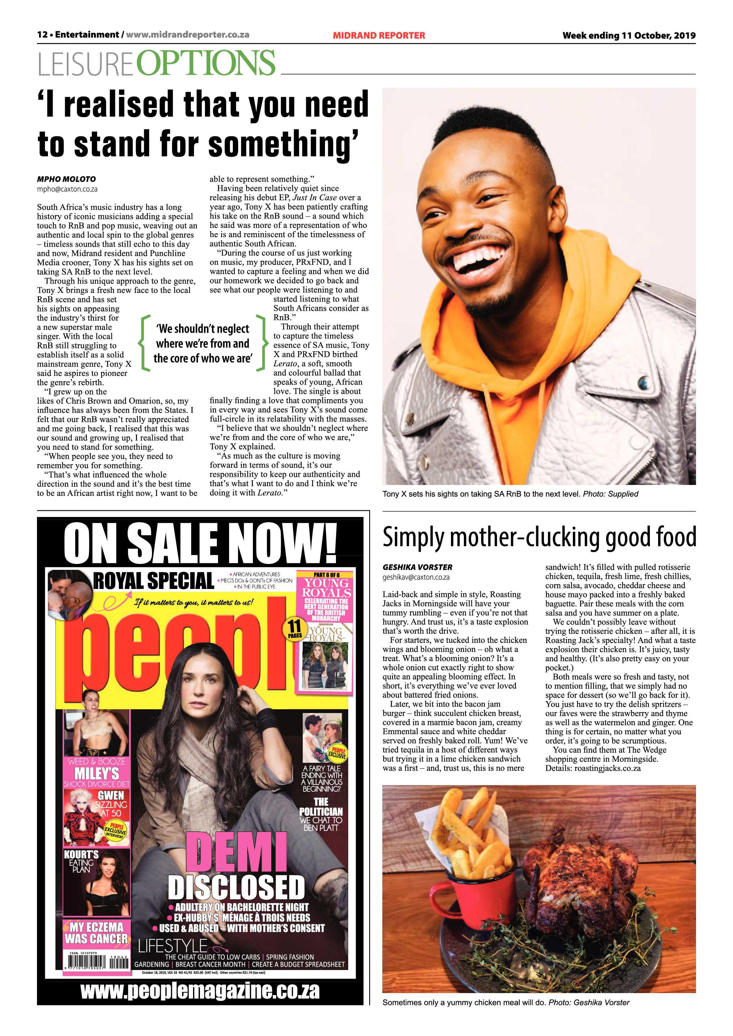 Midrand Reporter 10 October, 2019 page 12
