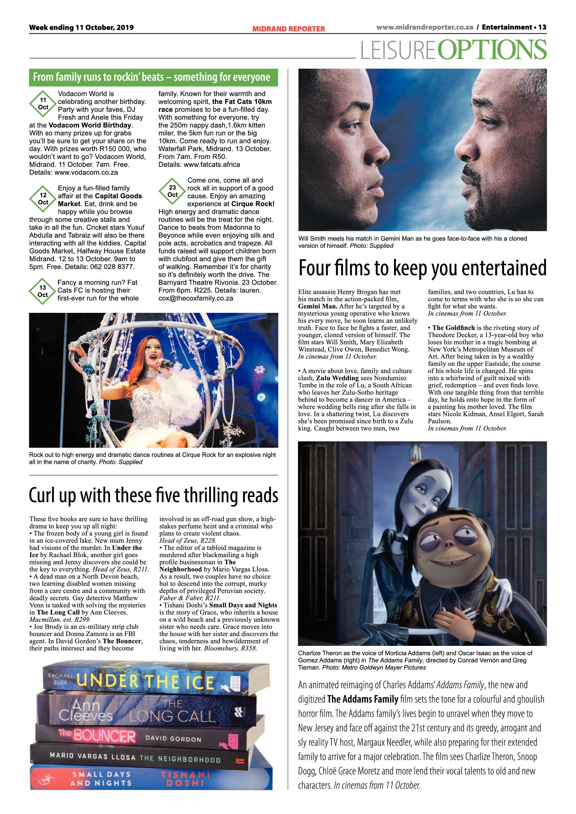 Midrand Reporter 10 October, 2019 page 13
