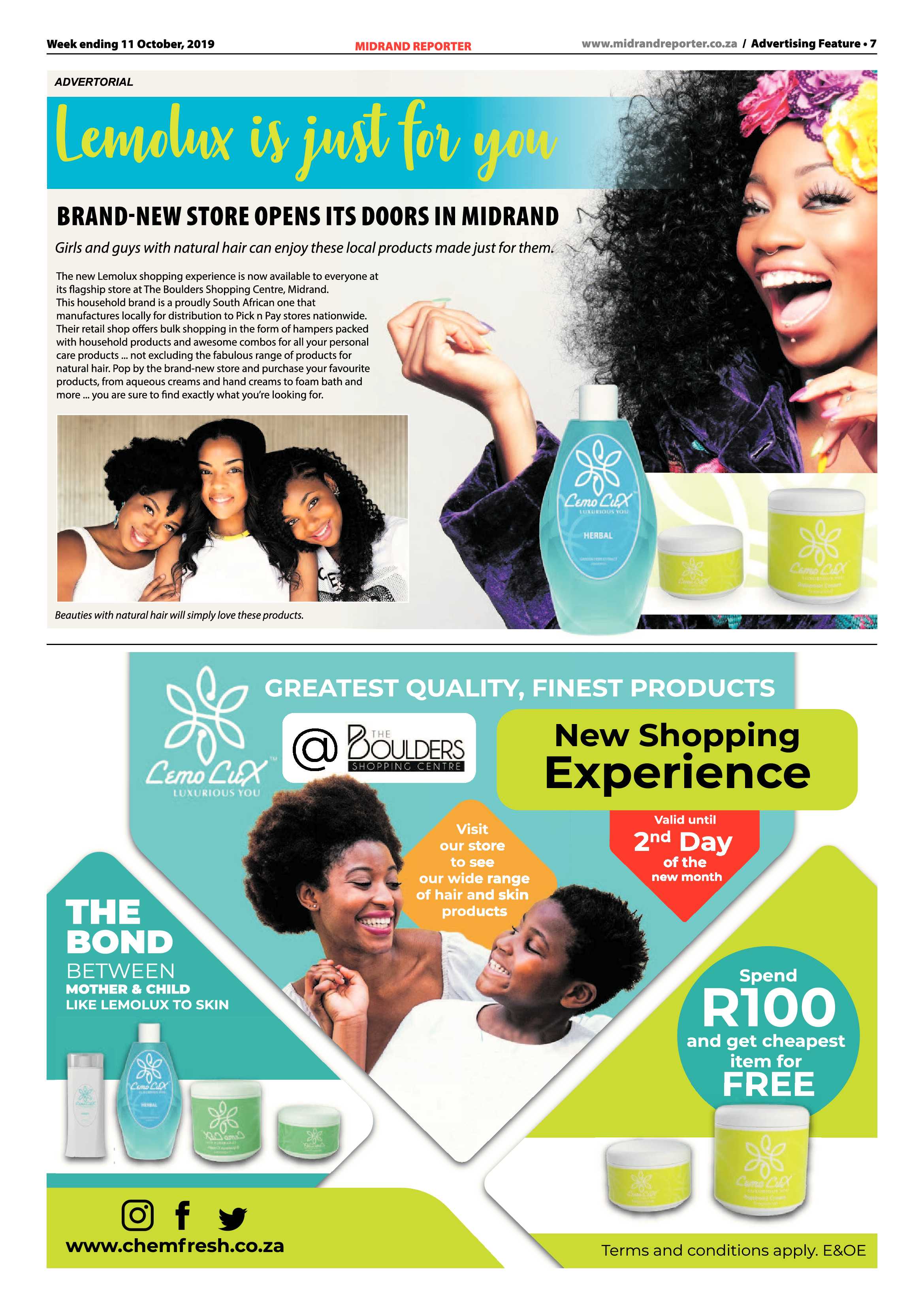 Midrand Reporter 10 October, 2019 page 7