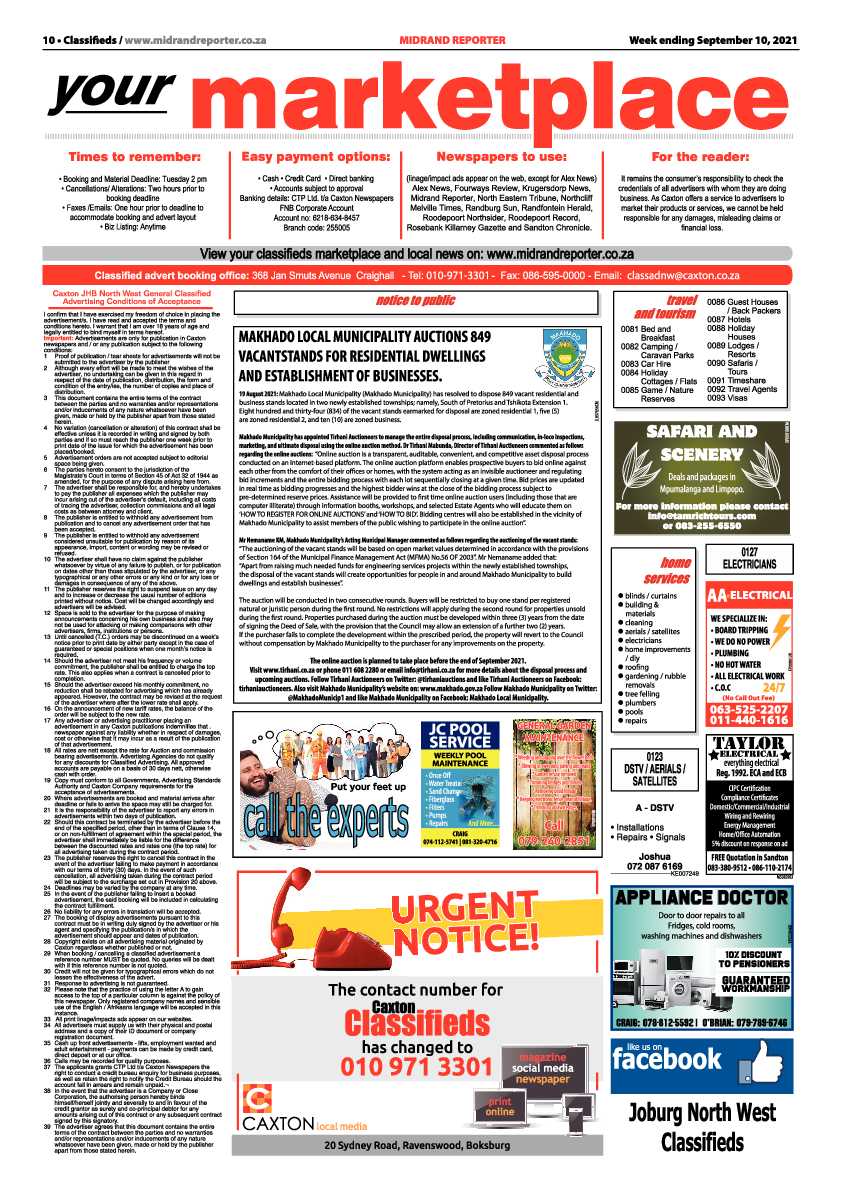 Midrand Reporter 10 September 2021 page 10