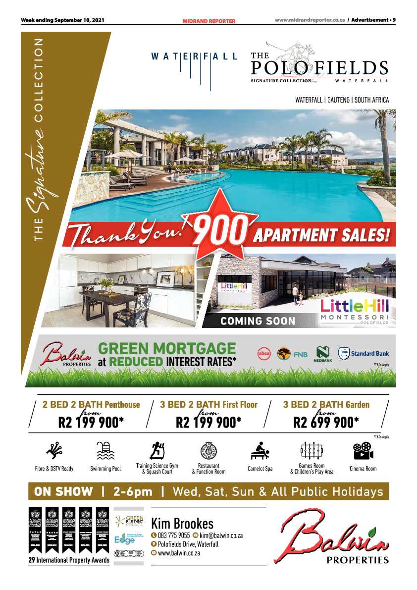 Midrand Reporter 10 September 2021 page 9