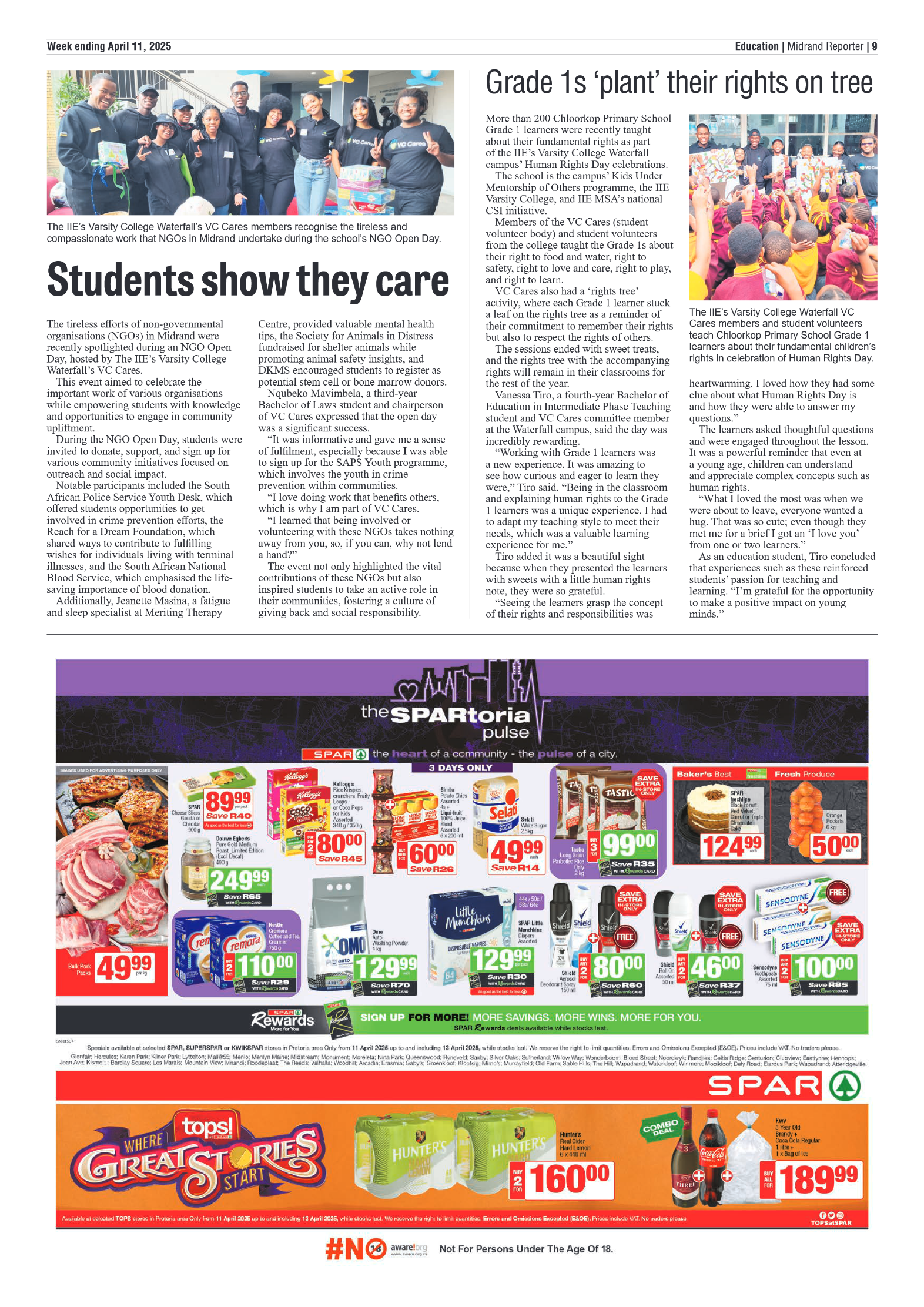 Midrand Reporter 11 April 2025 page 11