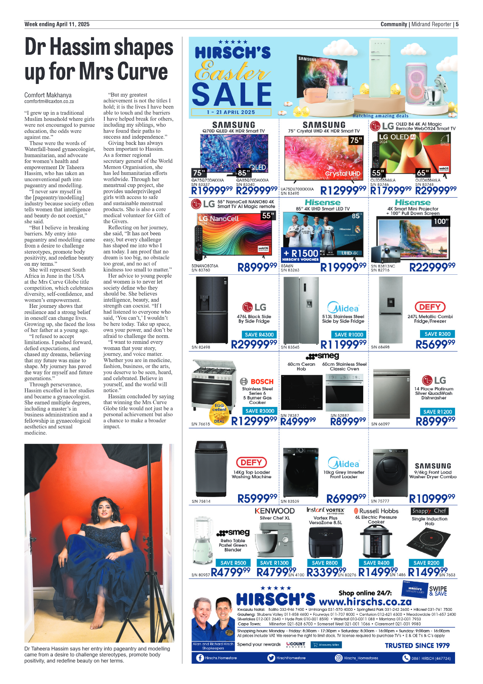Midrand Reporter 11 April 2025 page 7