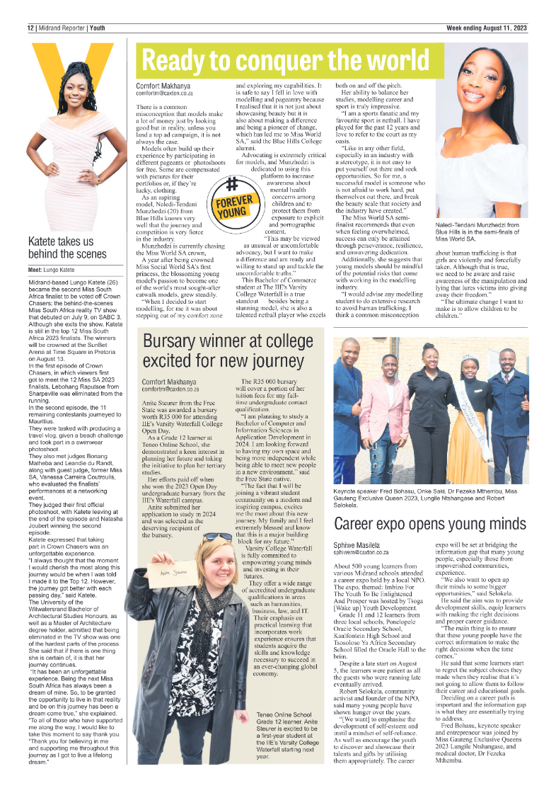 Midrand Reporter 11 August 2023 page 12