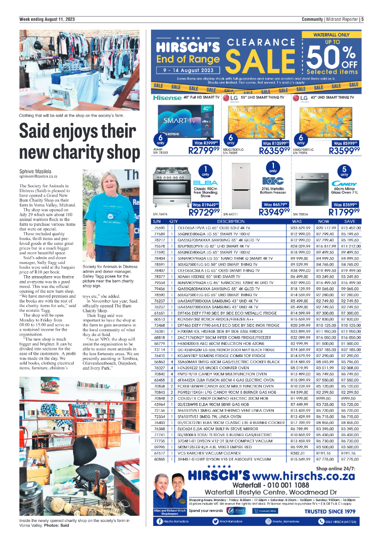 Midrand Reporter 11 August 2023 page 5