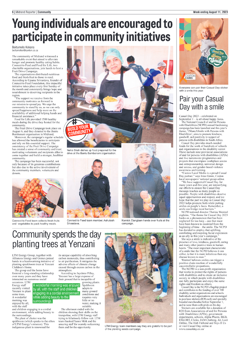 Midrand Reporter 11 August 2023 page 6