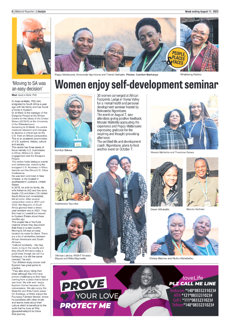 Midrand Reporter 11 August 2023 page 8