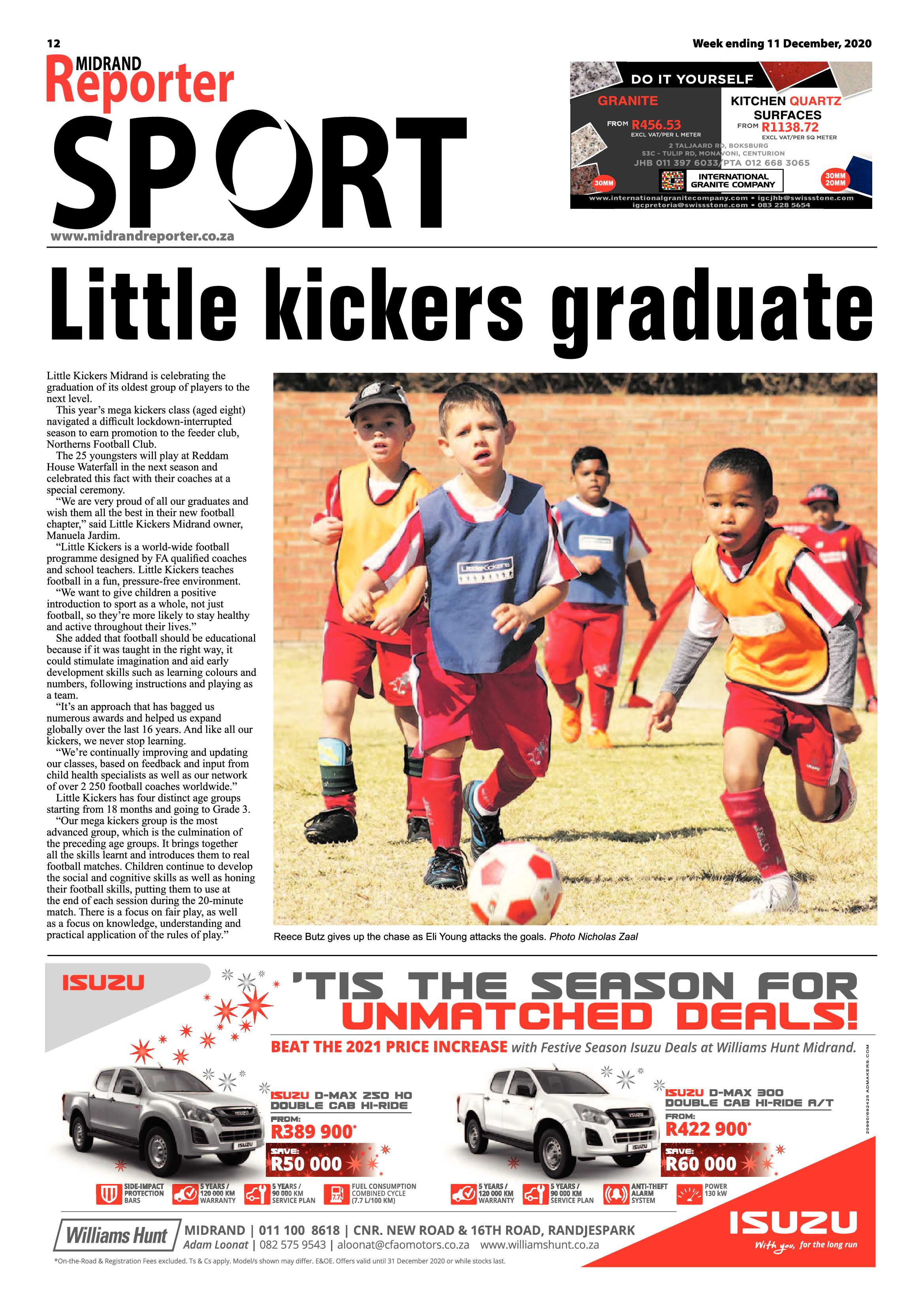 Midrand Reporter 11 December 2020 page 12