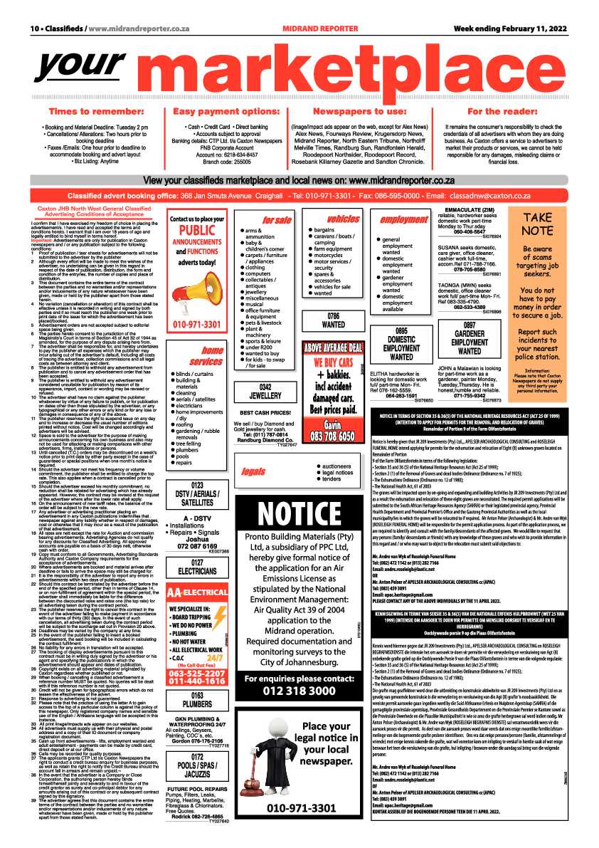 Midrand Reporter 11 February 2022 page 10
