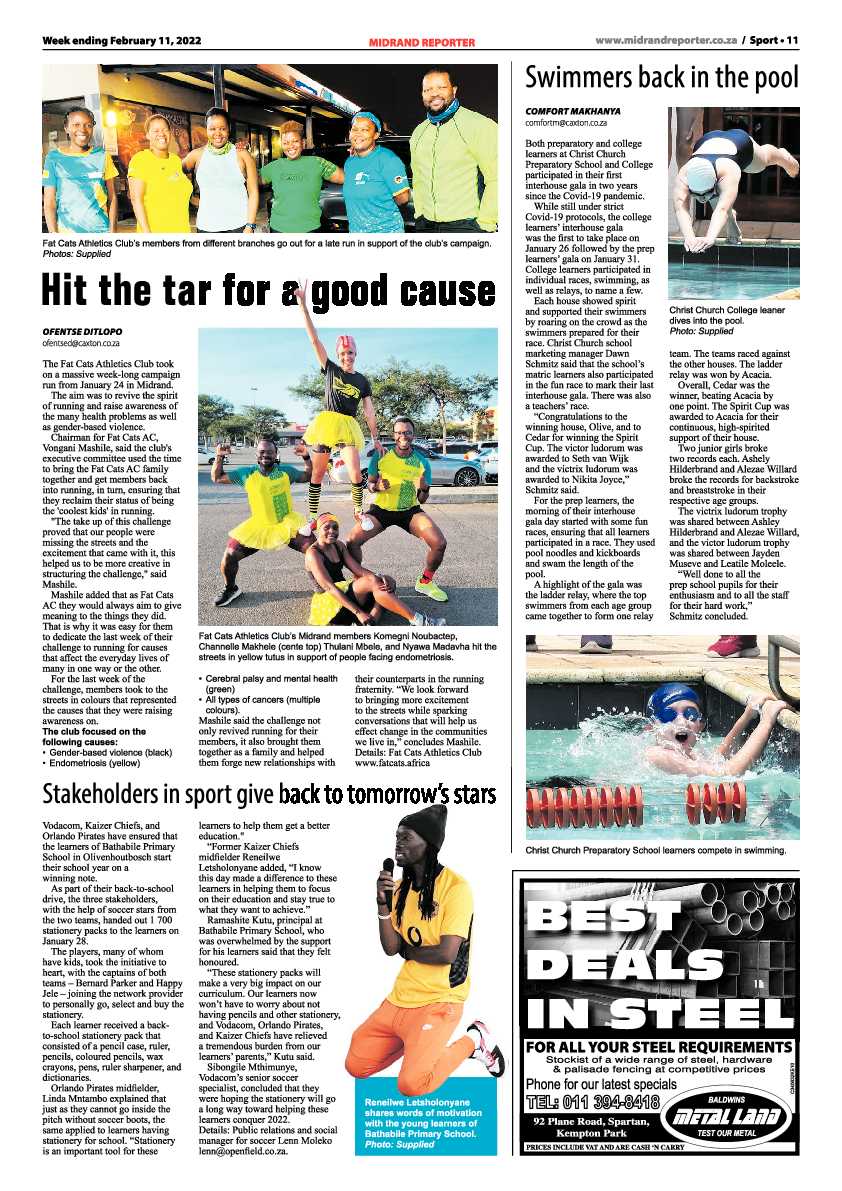 Midrand Reporter 11 February 2022 page 11