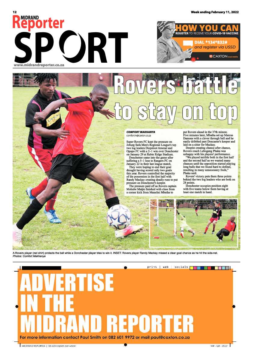 Midrand Reporter 11 February 2022 page 12