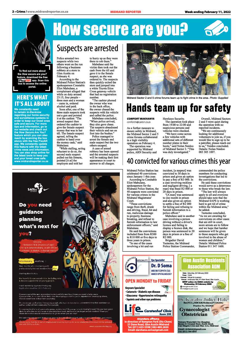 Midrand Reporter 11 February 2022 page 2