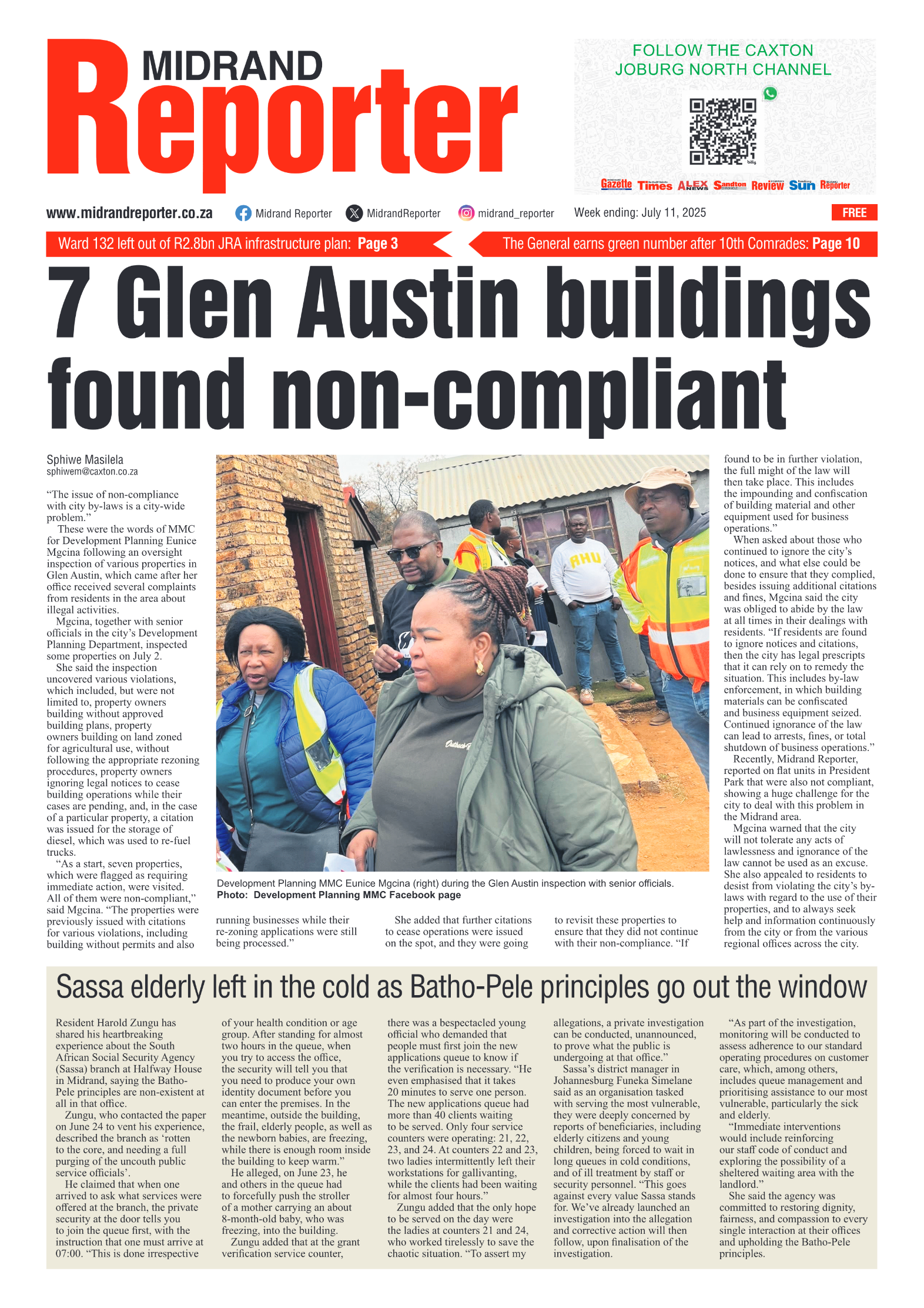 Midrand Reporter 11 July 2025 page 3