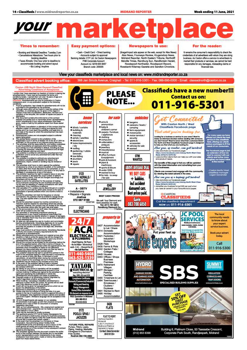 Midrand Reporter 11 June 2021 page 14