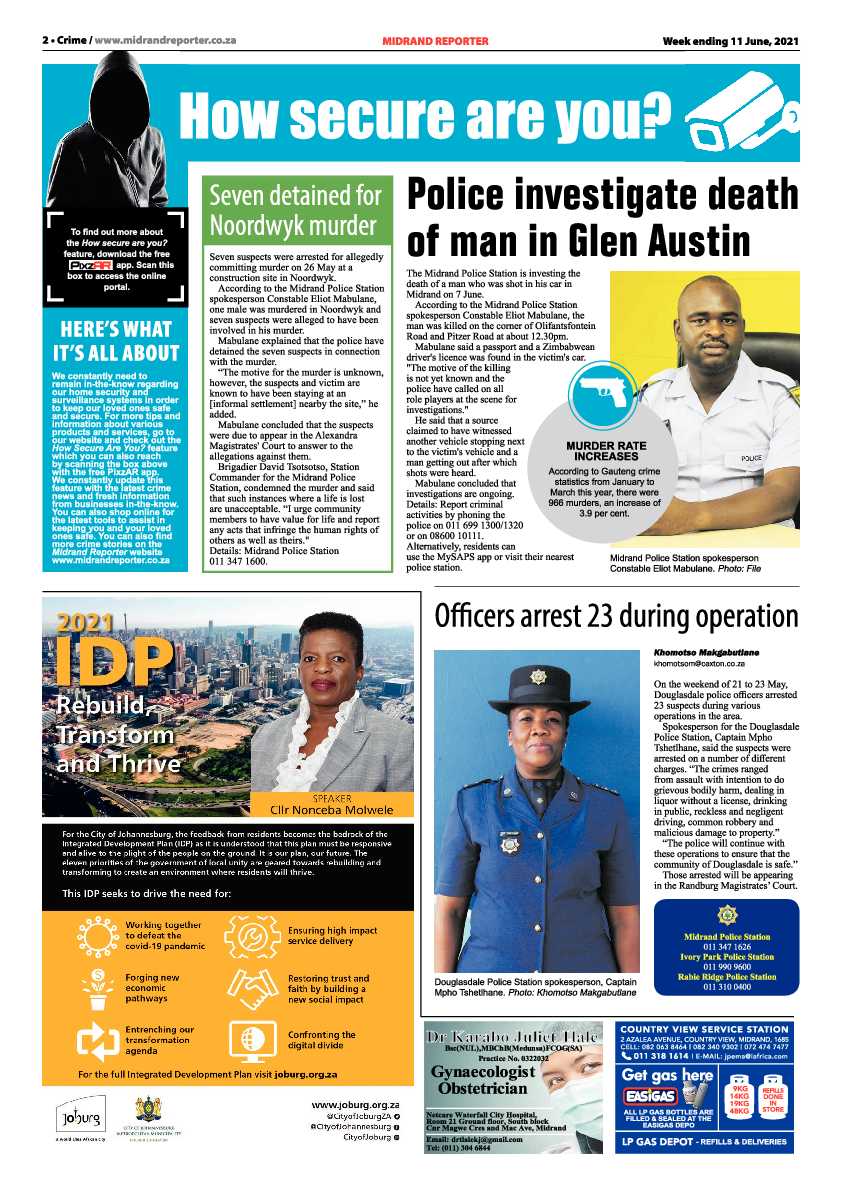 Midrand Reporter 11 June 2021 page 2