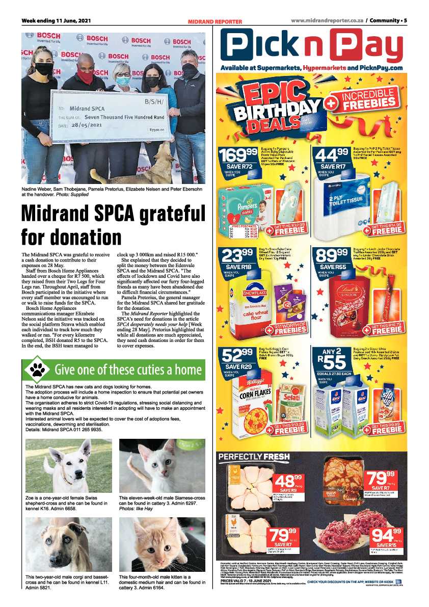 Midrand Reporter 11 June 2021 page 5