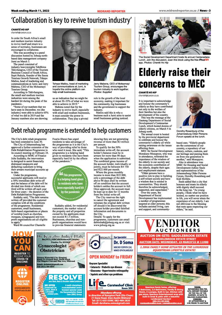 Midrand Reporter 11 March 2022 page 3