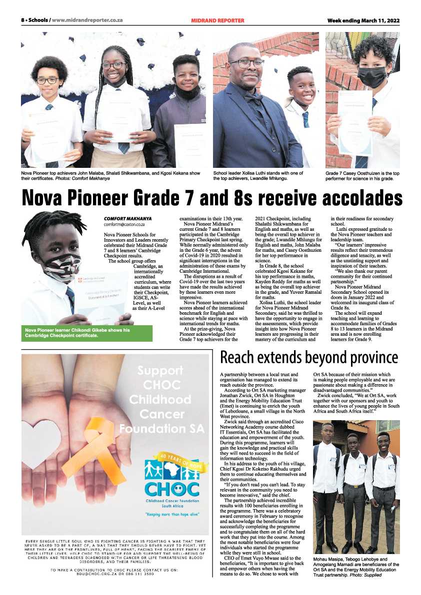 Midrand Reporter 11 March 2022 page 8