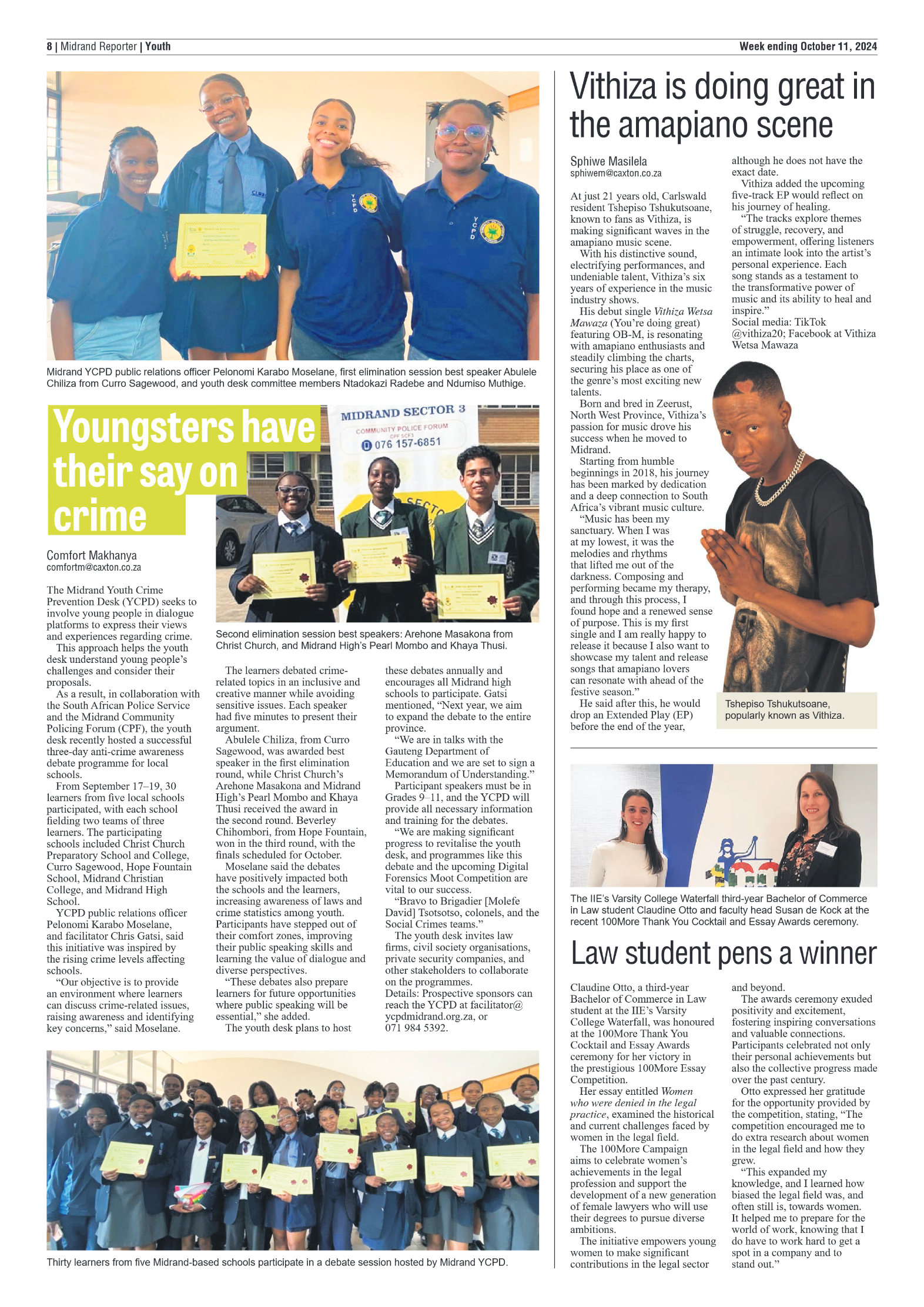 Midrand Reporter 11 October 2024 page 8