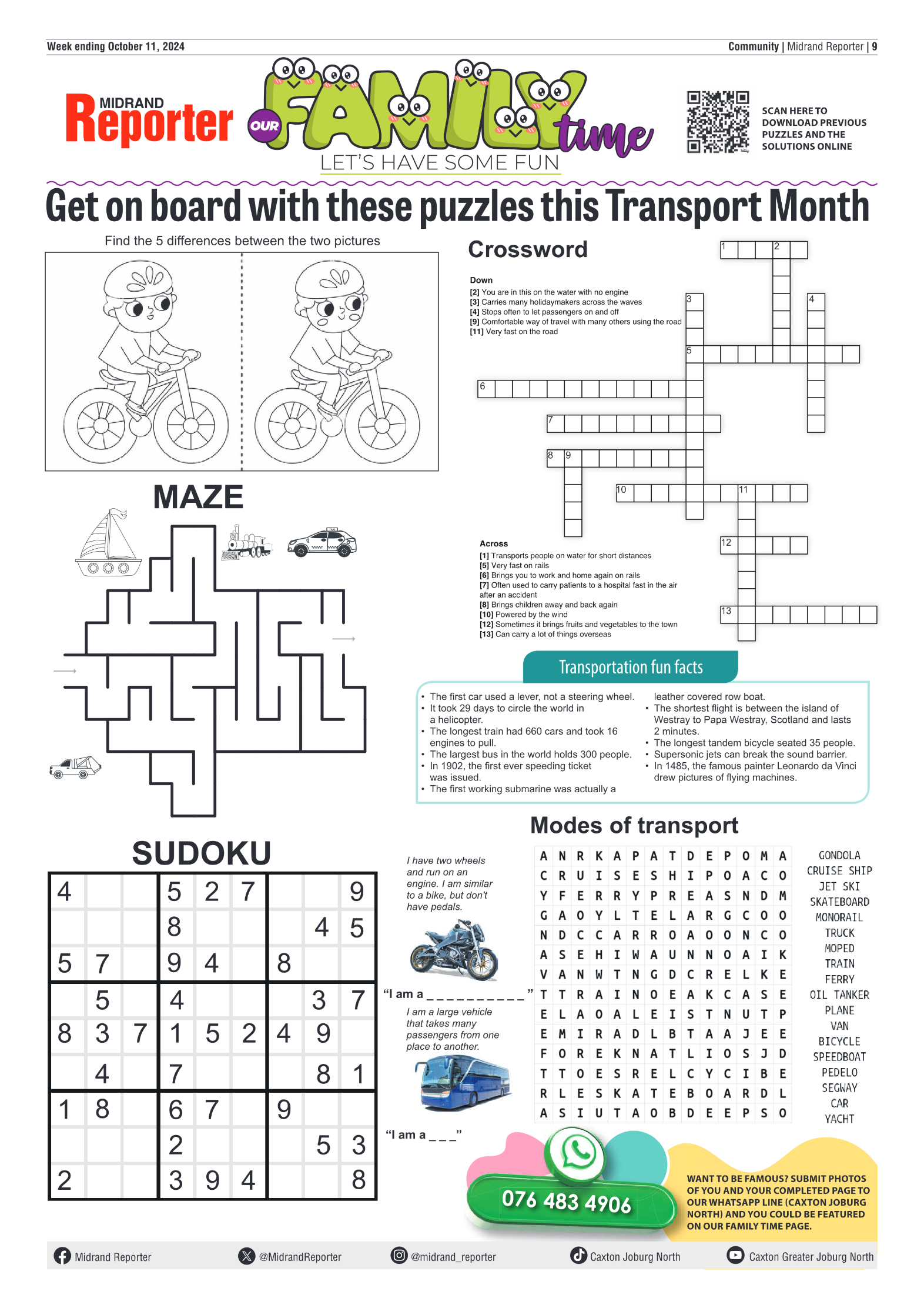 Midrand Reporter 11 October 2024 page 9