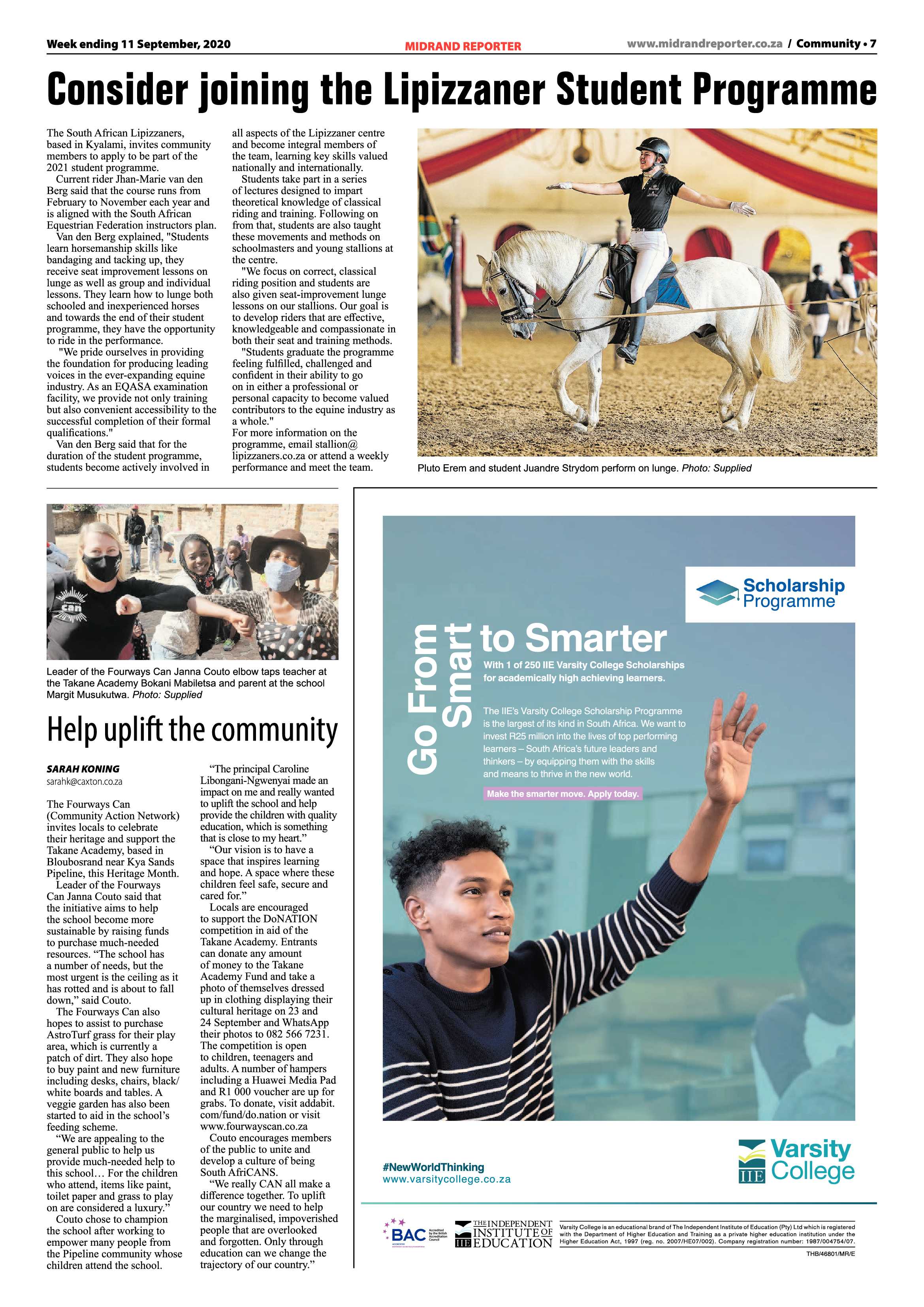 Midrand Reporter 11 September 2020 page 7