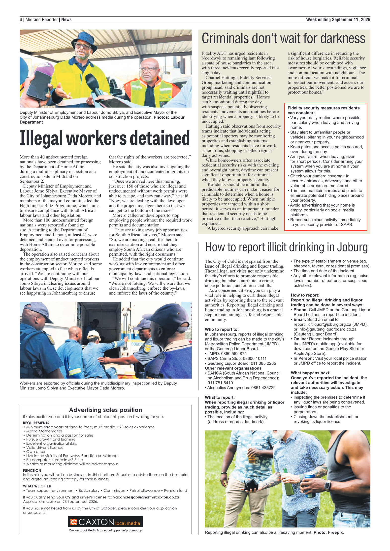 Midrand Reporter 11 September 2026 page 6