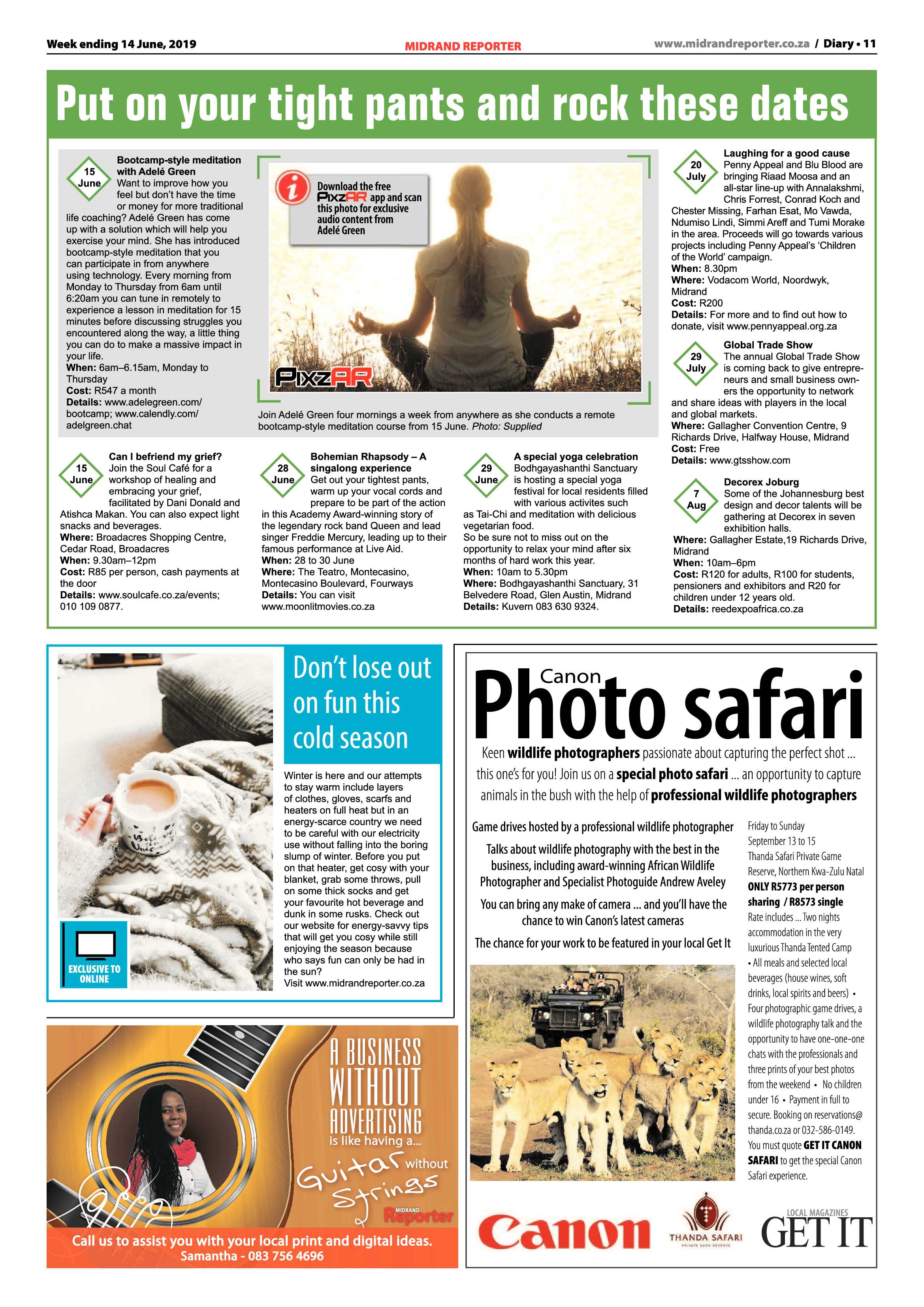 Midrand Reporter 11 June, 2019 page 11