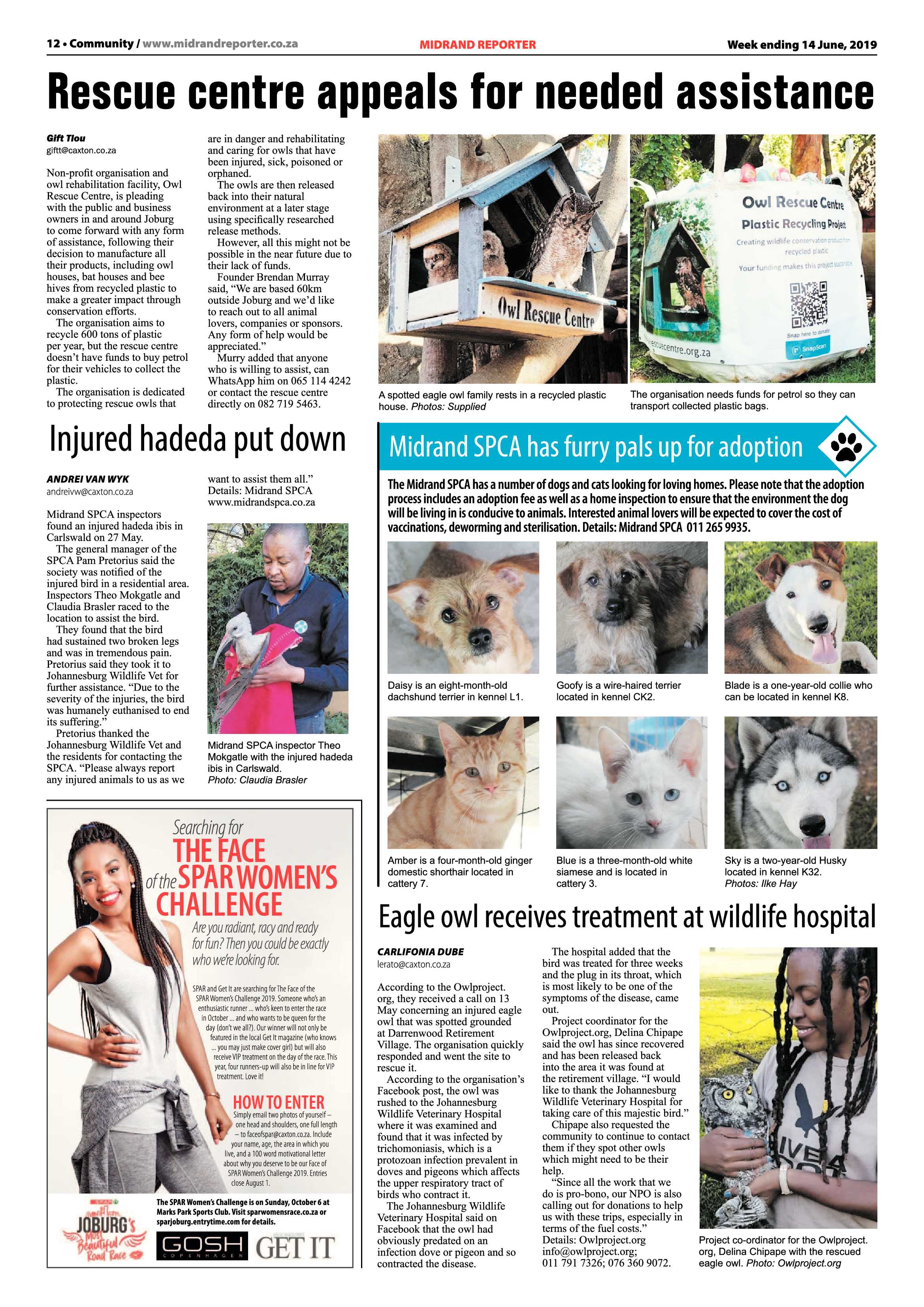 Midrand Reporter 11 June, 2019 page 12