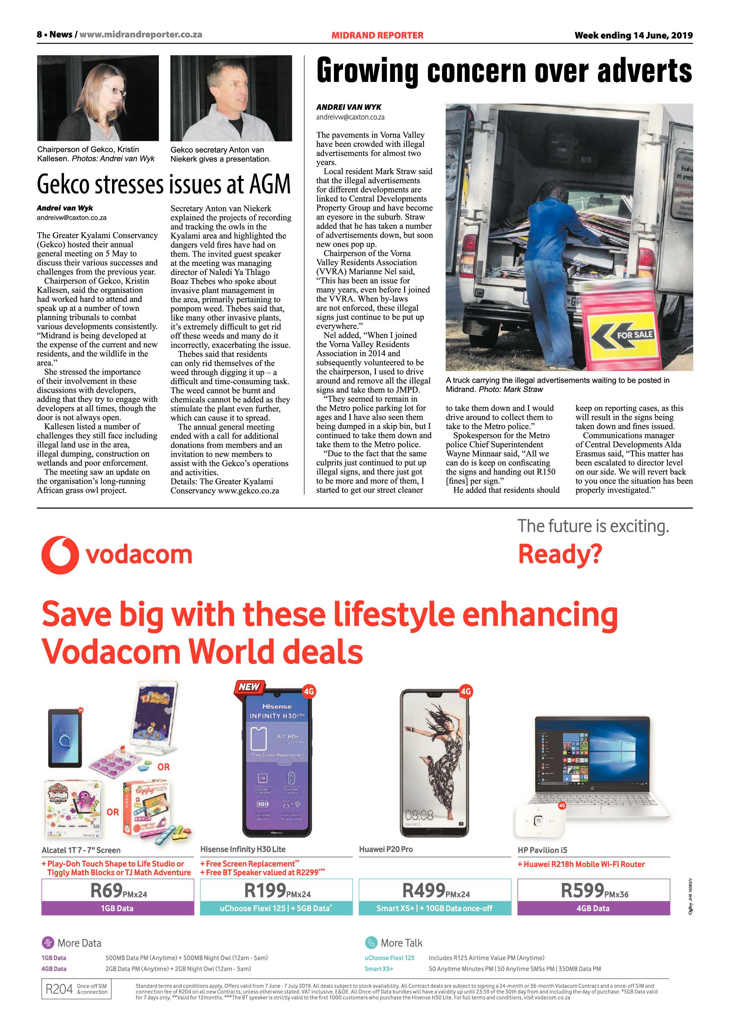 Midrand Reporter 11 June, 2019 page 8